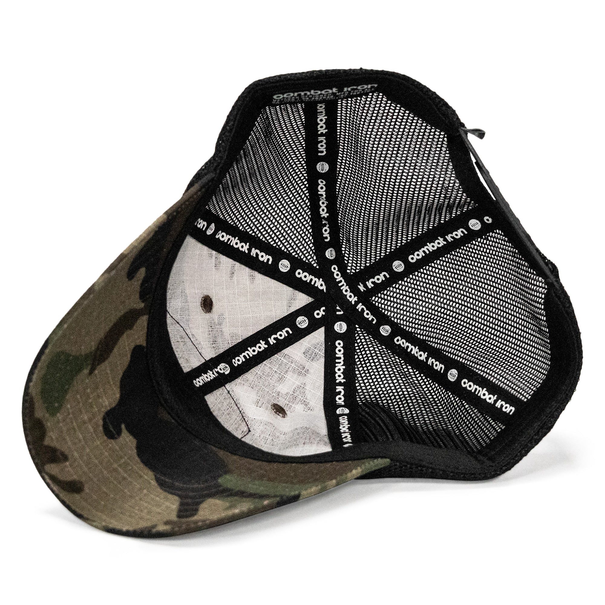 Half Holy. Half Hood Patch. Tactical Ripstop Mesh Snapback Hat - Image 23