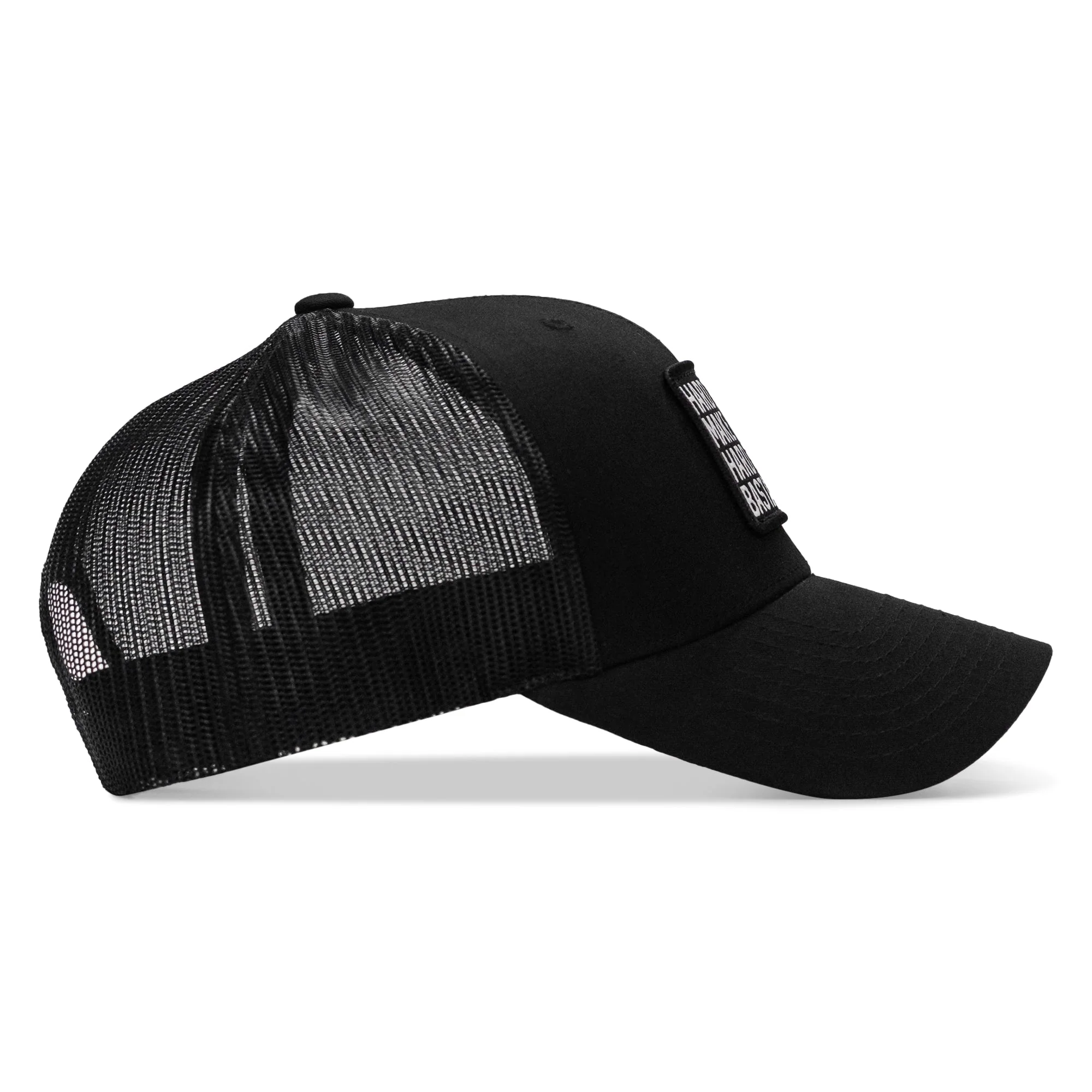 Hard Times Make Hard Bastards Patch Snapback Hat - Image 7
