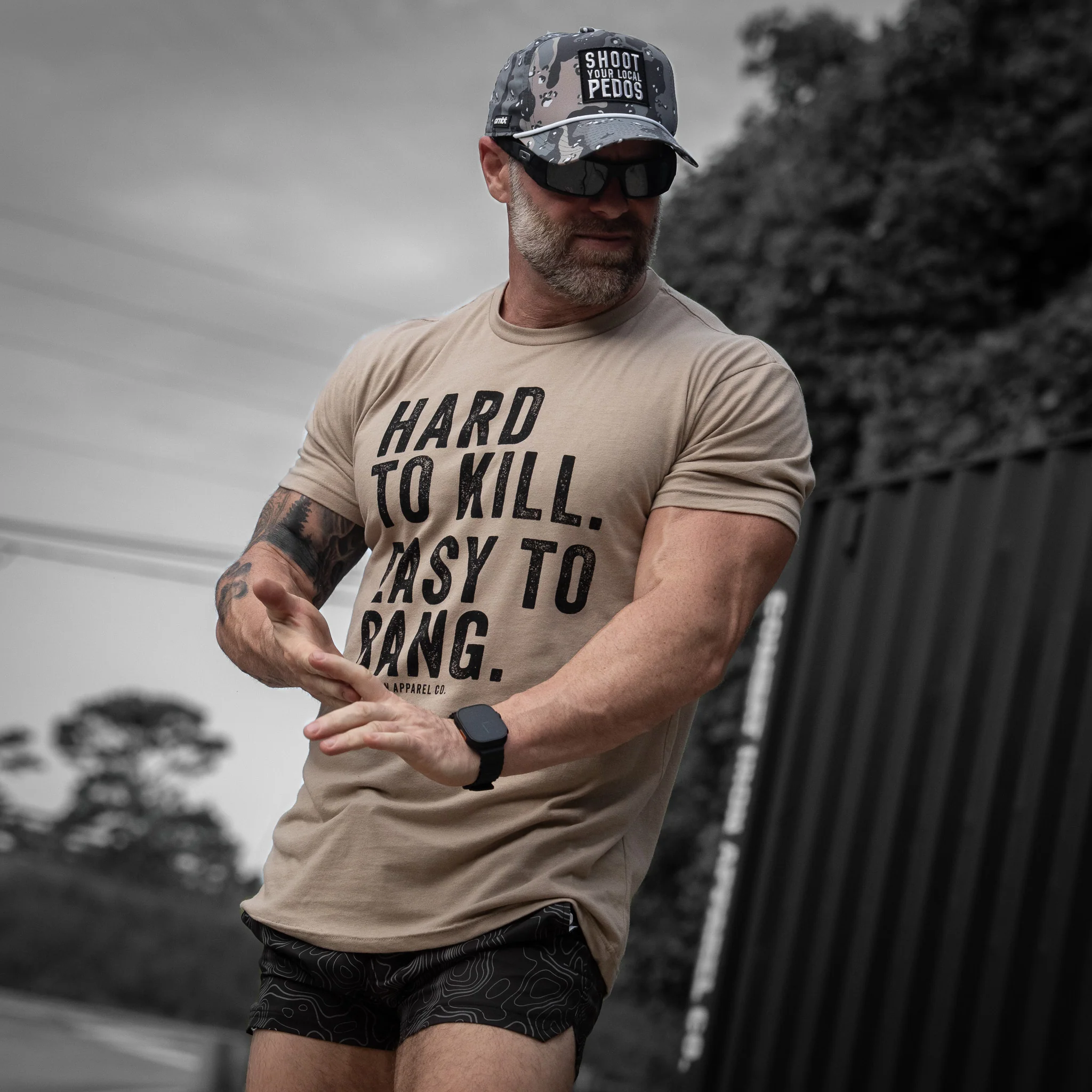 Hard to Kill. Easy to Bang. Men's T-Shirt - Image 33