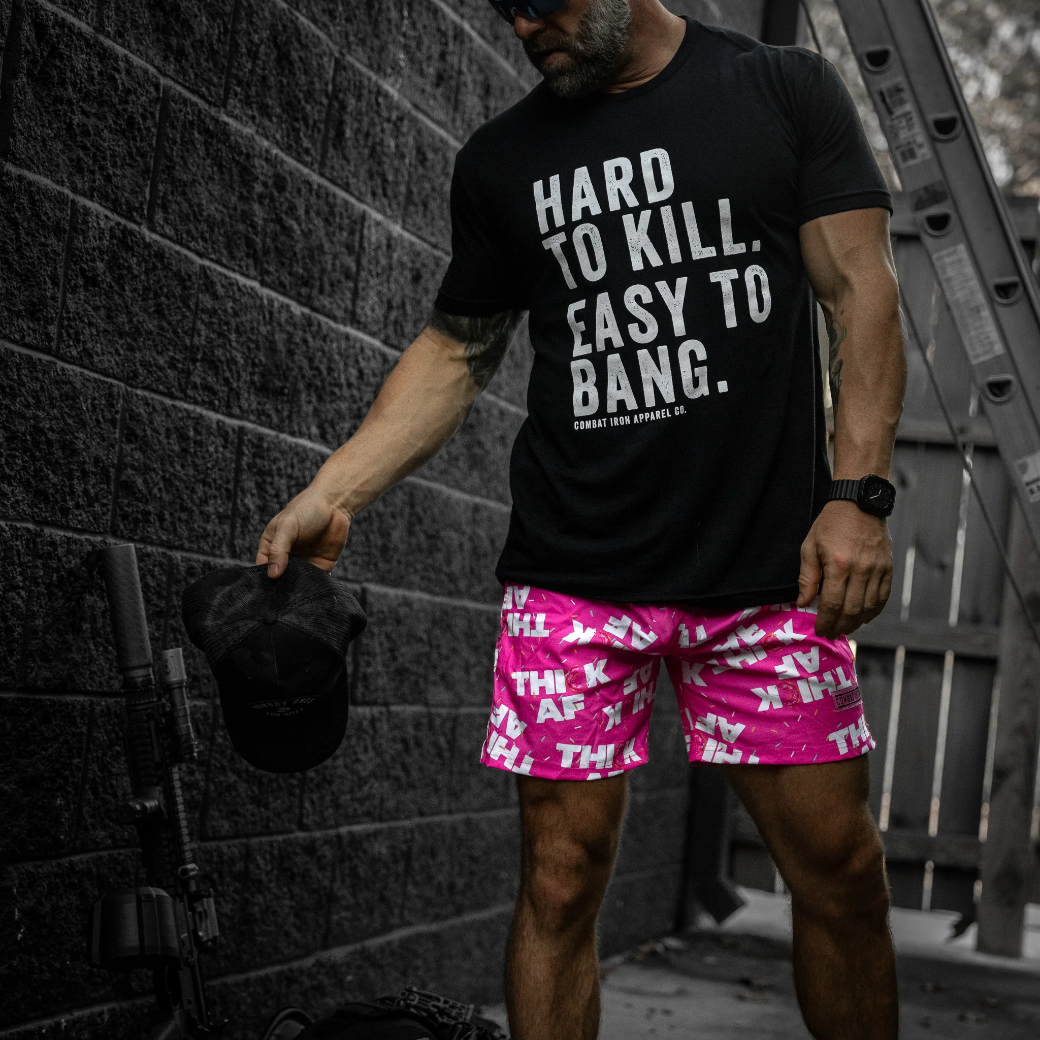 Hard to Kill. Easy to Bang. Men's T-Shirt - Image 5