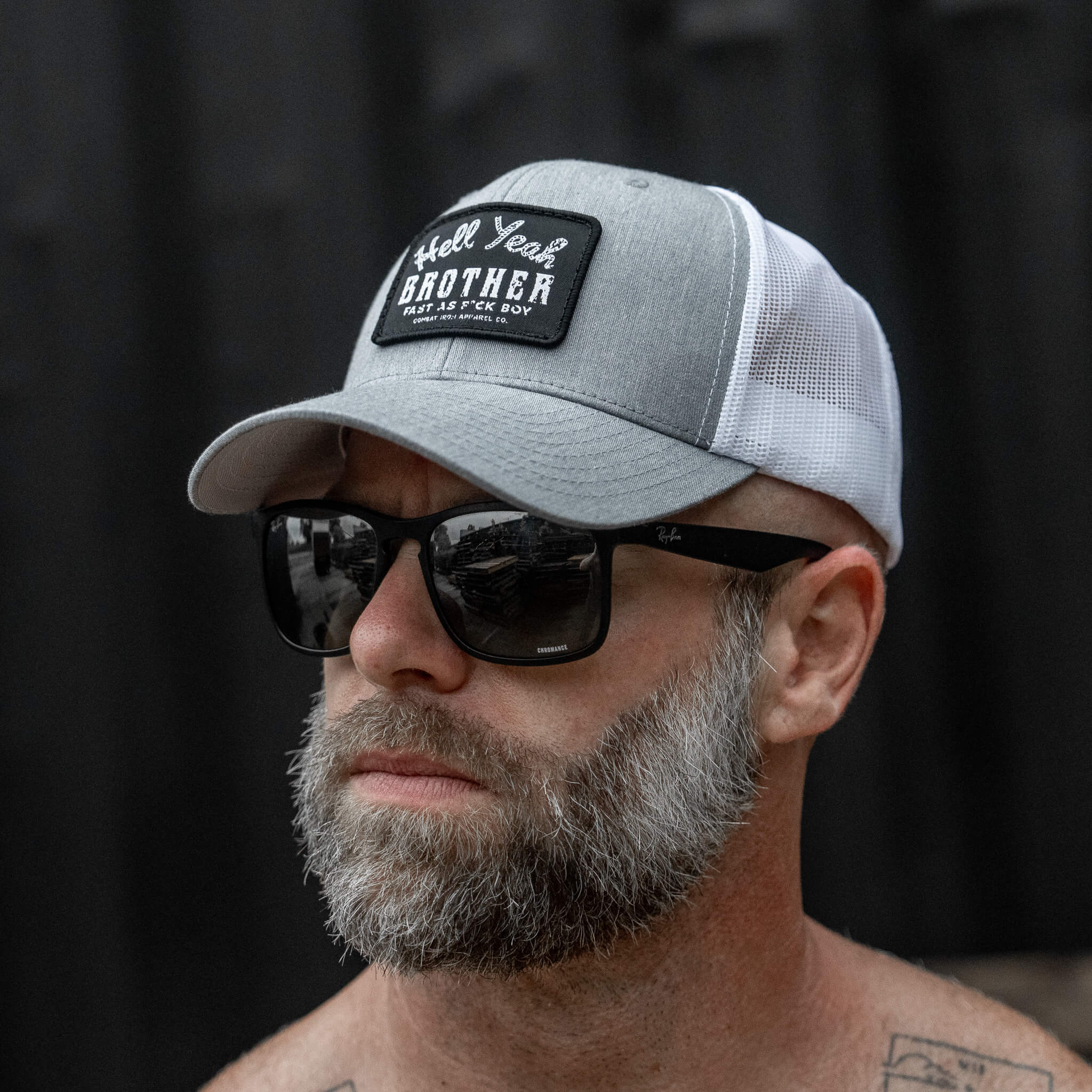 Hell Yeah Brother Patch Snapback Hat - Image 43