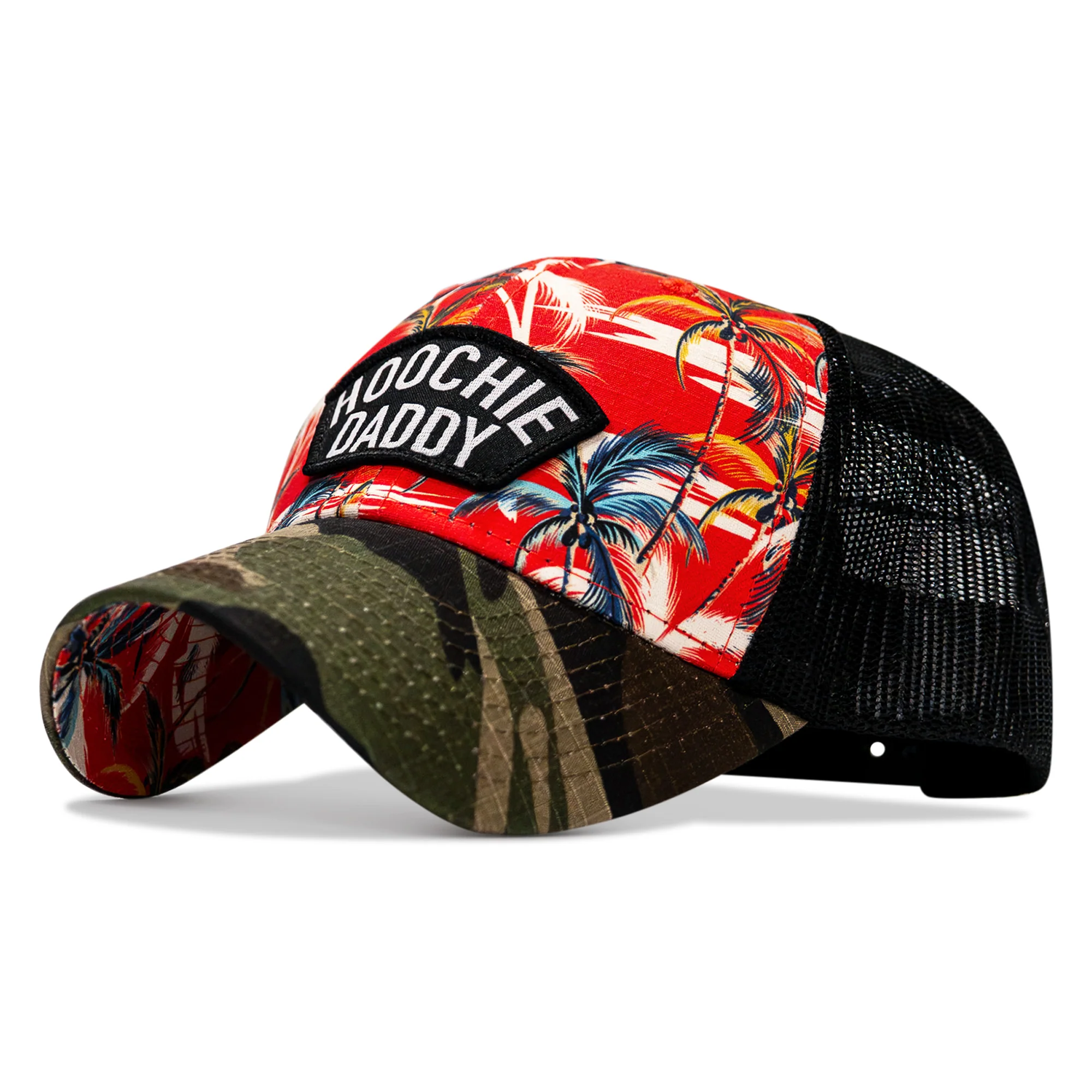 Hoochie Daddy Arched Patch Original Ripstop Snapback Hat - Image 52