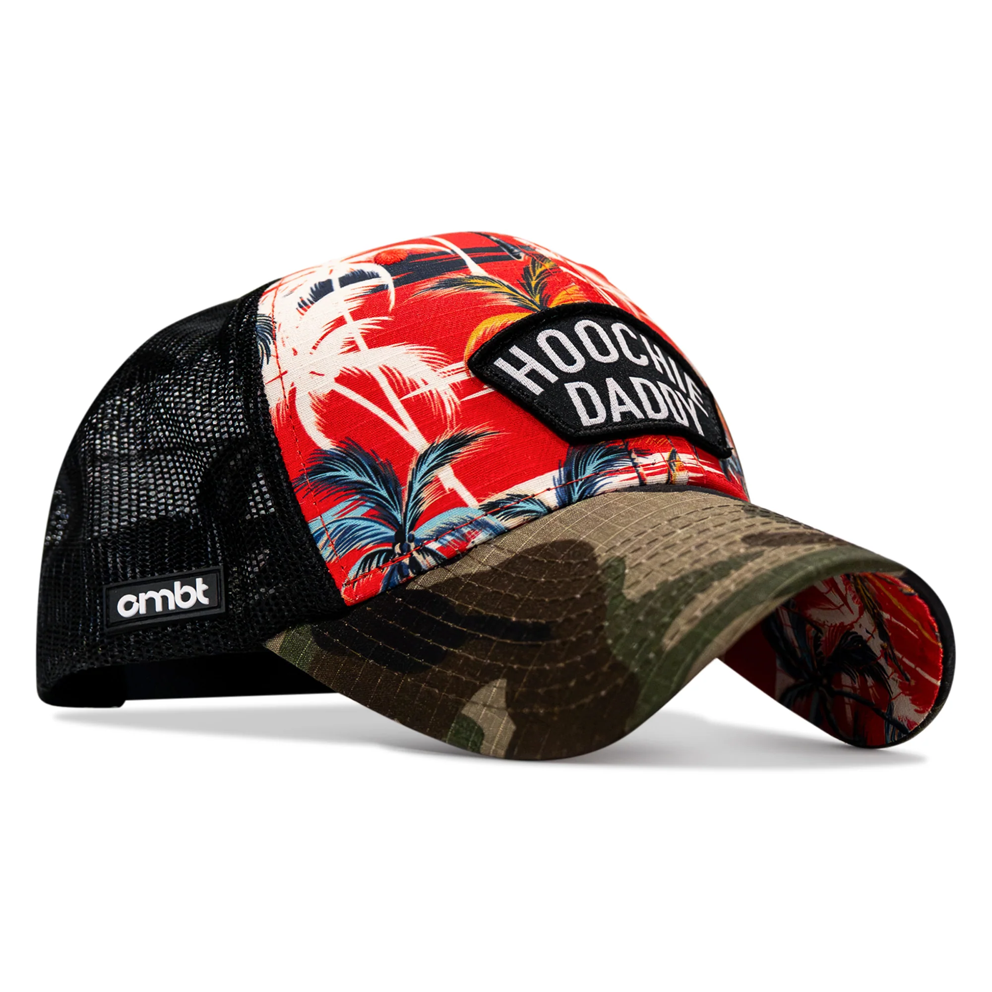 Hoochie Daddy Arched Patch Original Ripstop Snapback Hat - Image 53