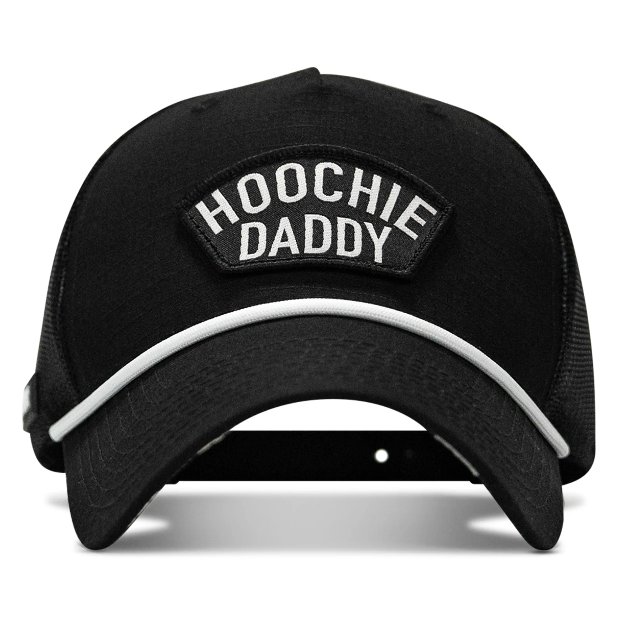 Hoochie Daddy Arched Patch Rope Snapback Hat - Image 7