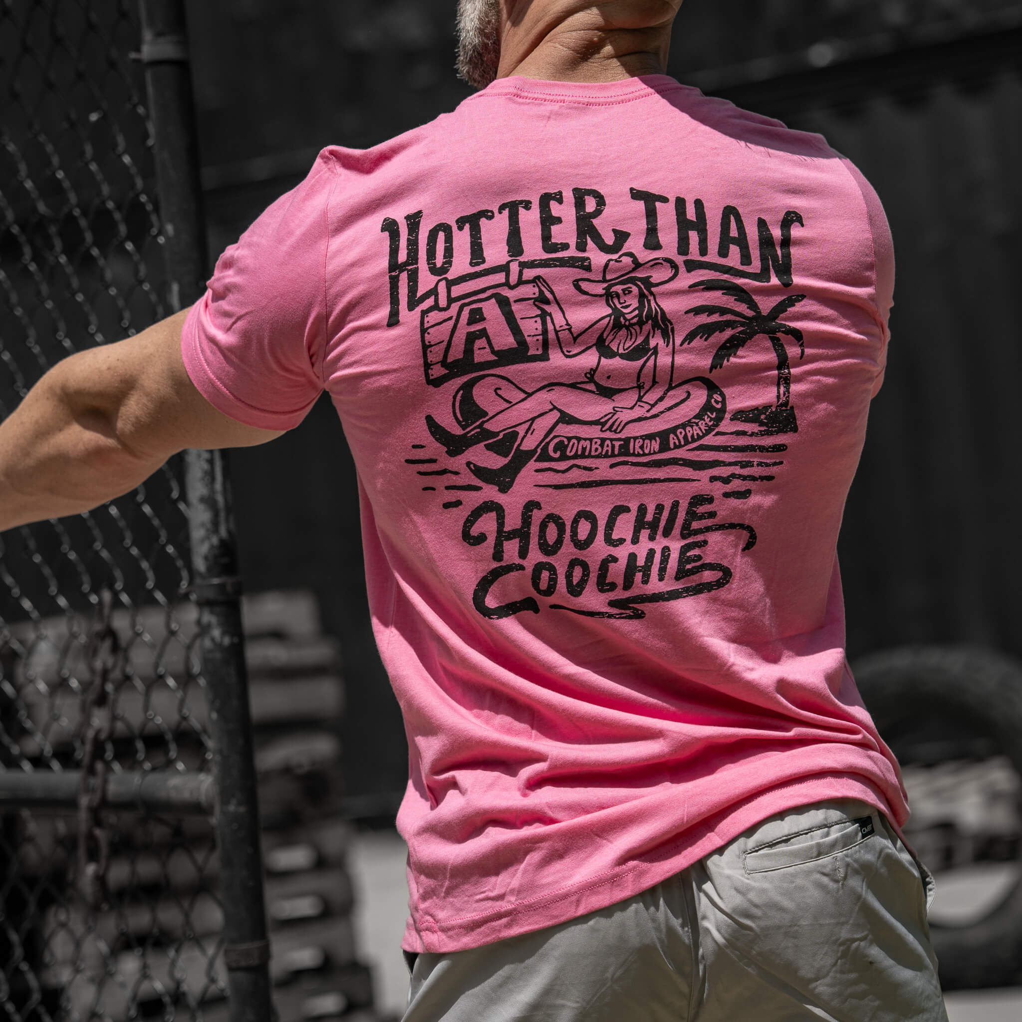 Hotter Than A Hoochie Coochie Men's T-Shirt - Image 4