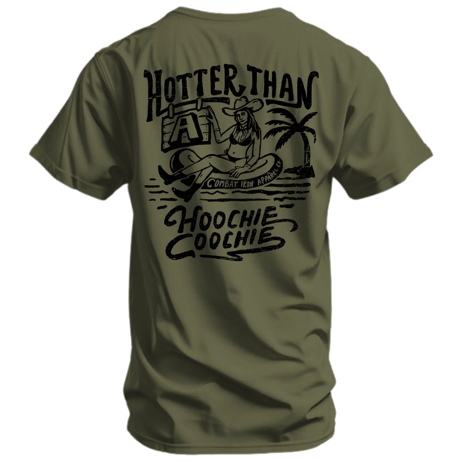 Hotter Than A Hoochie Coochie Men's T-Shirt - Image 8