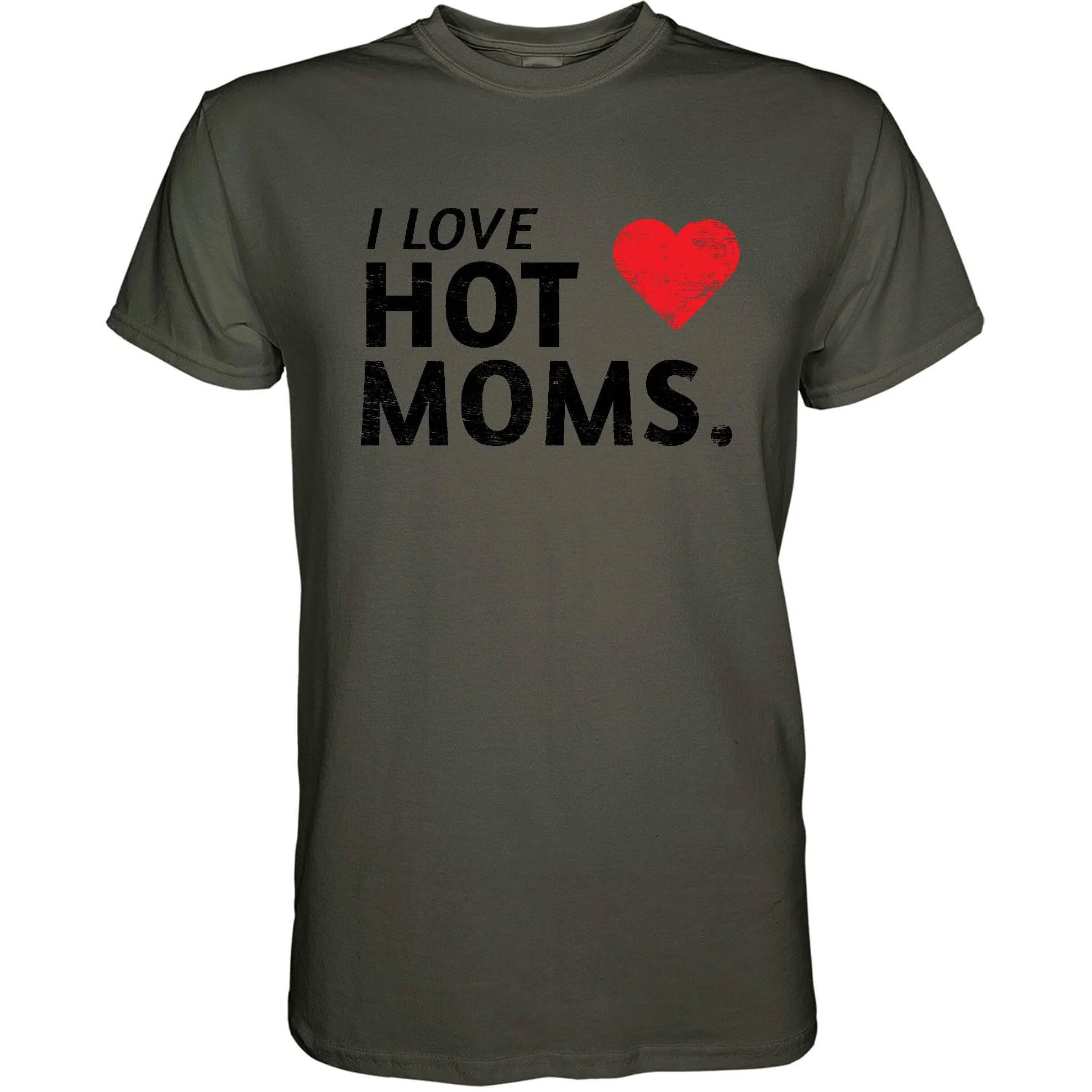 I Love Hot Moms Men's T-shirt - Image 4