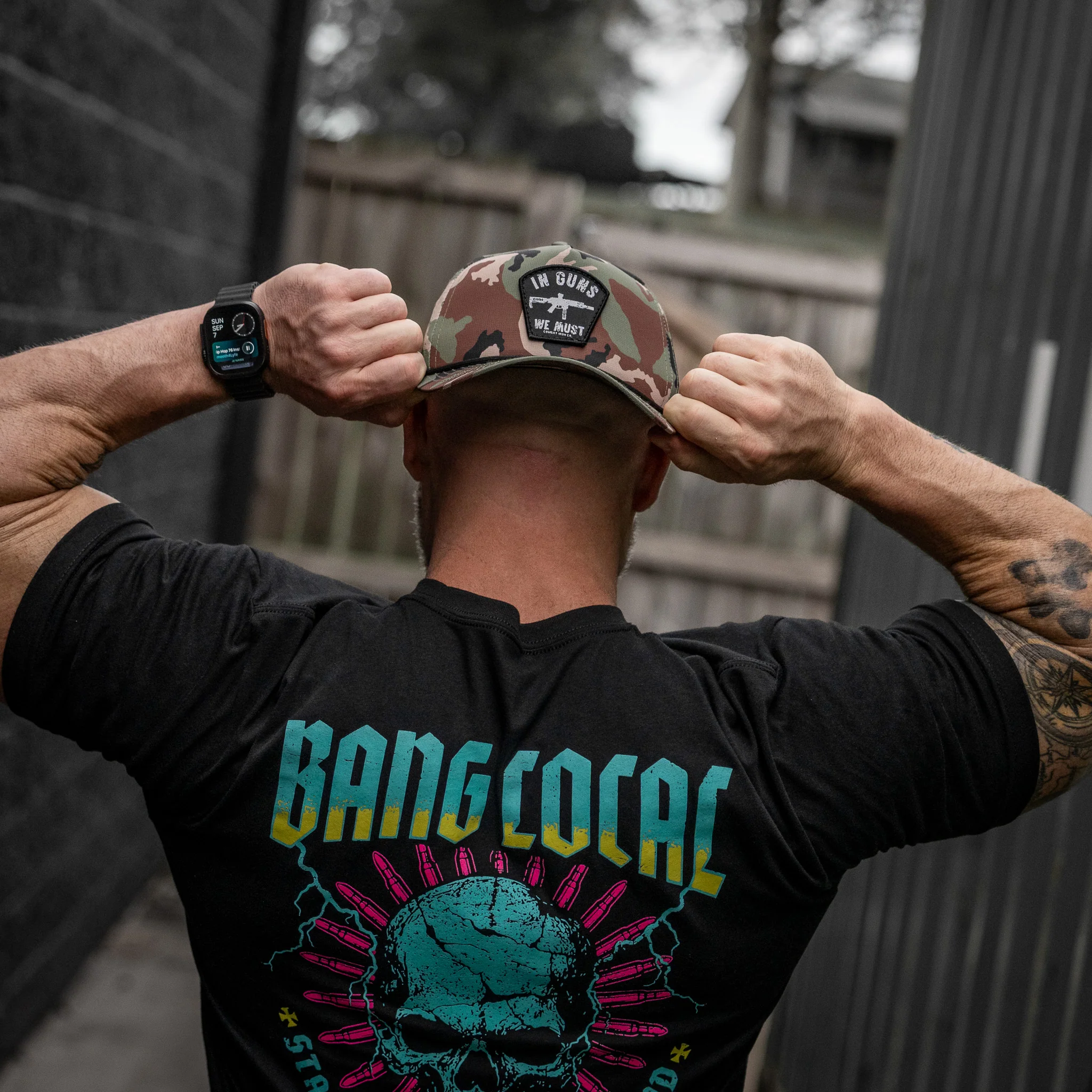 In Guns We Must Patch Weekender Snapback - Image 9