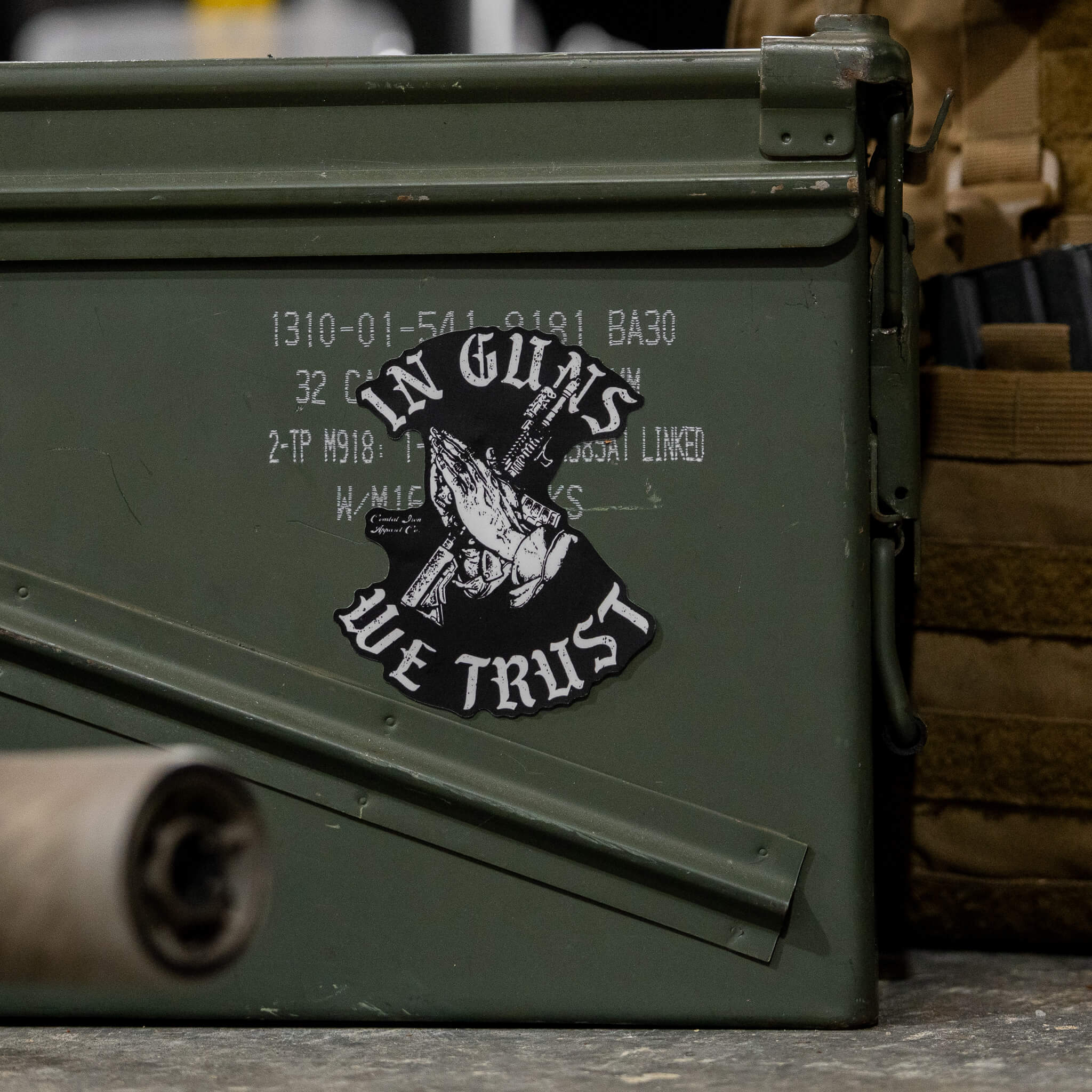 In Guns We Trust Decal - Image 3