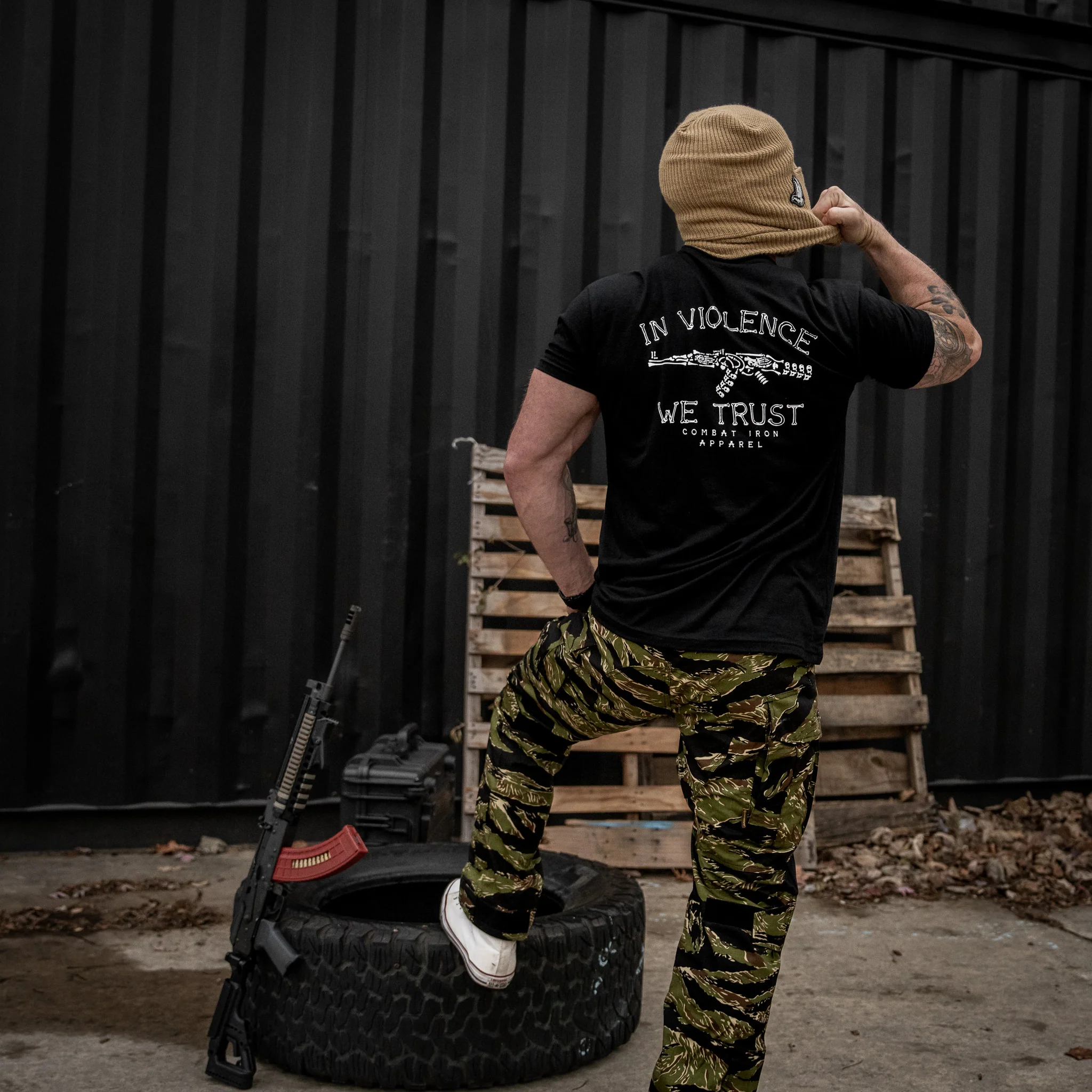 In Violence We Trust Men's T-Shirt - Image 17
