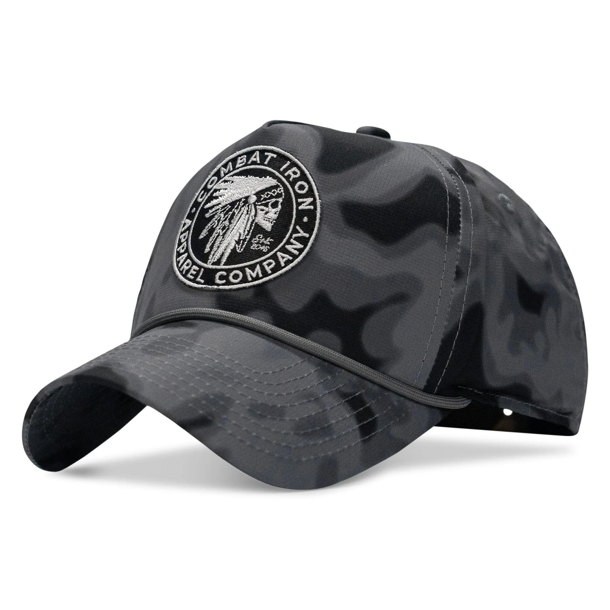 Indian Chief Skull Patch Weekender Snapback Hat - Image 2