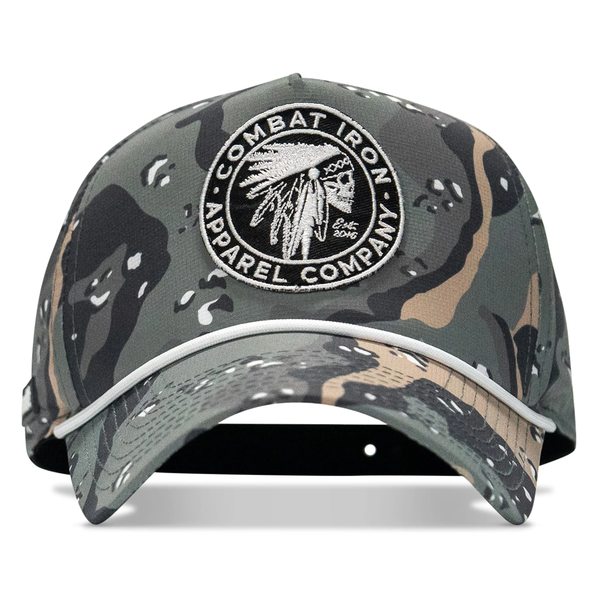 Indian Chief Skull Patch Weekender Snapback Hat - Image 7