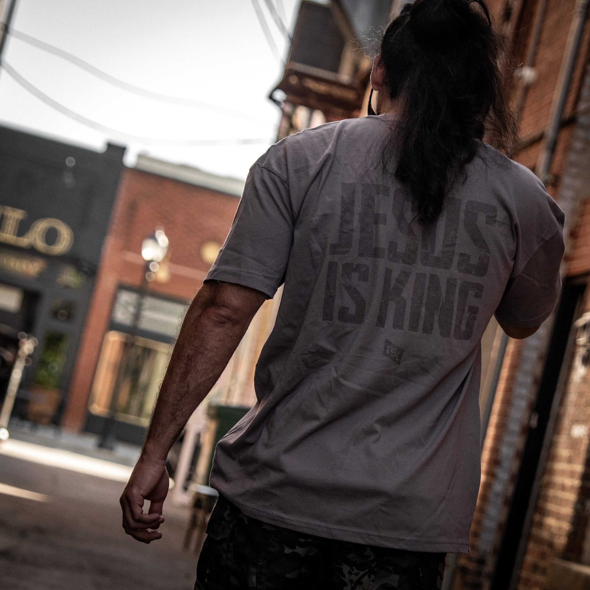 Jesus Is King Heavyweight Men's T-Shirt - Image 25