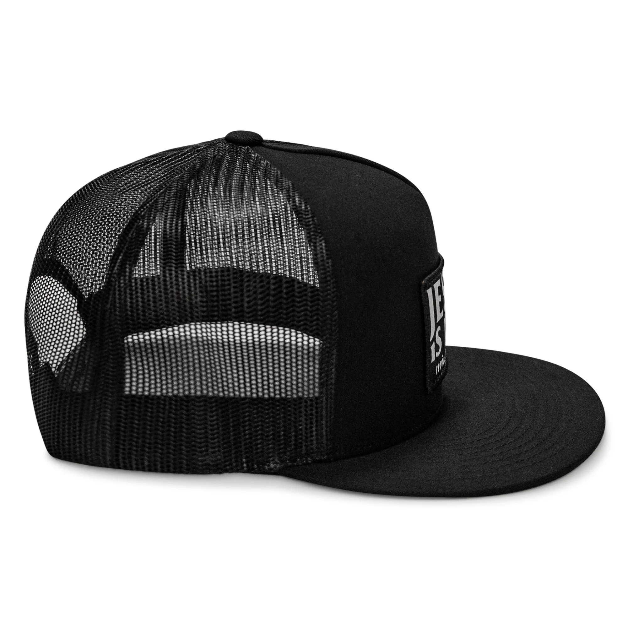 Jesus Is King Patch Flatbill Hat - Image 10