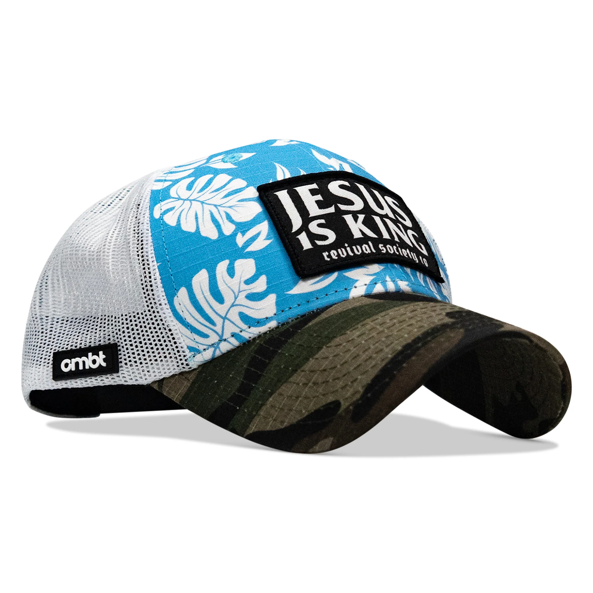Jesus Is King Patch Original Ripstop Snapback Hat - Image 32