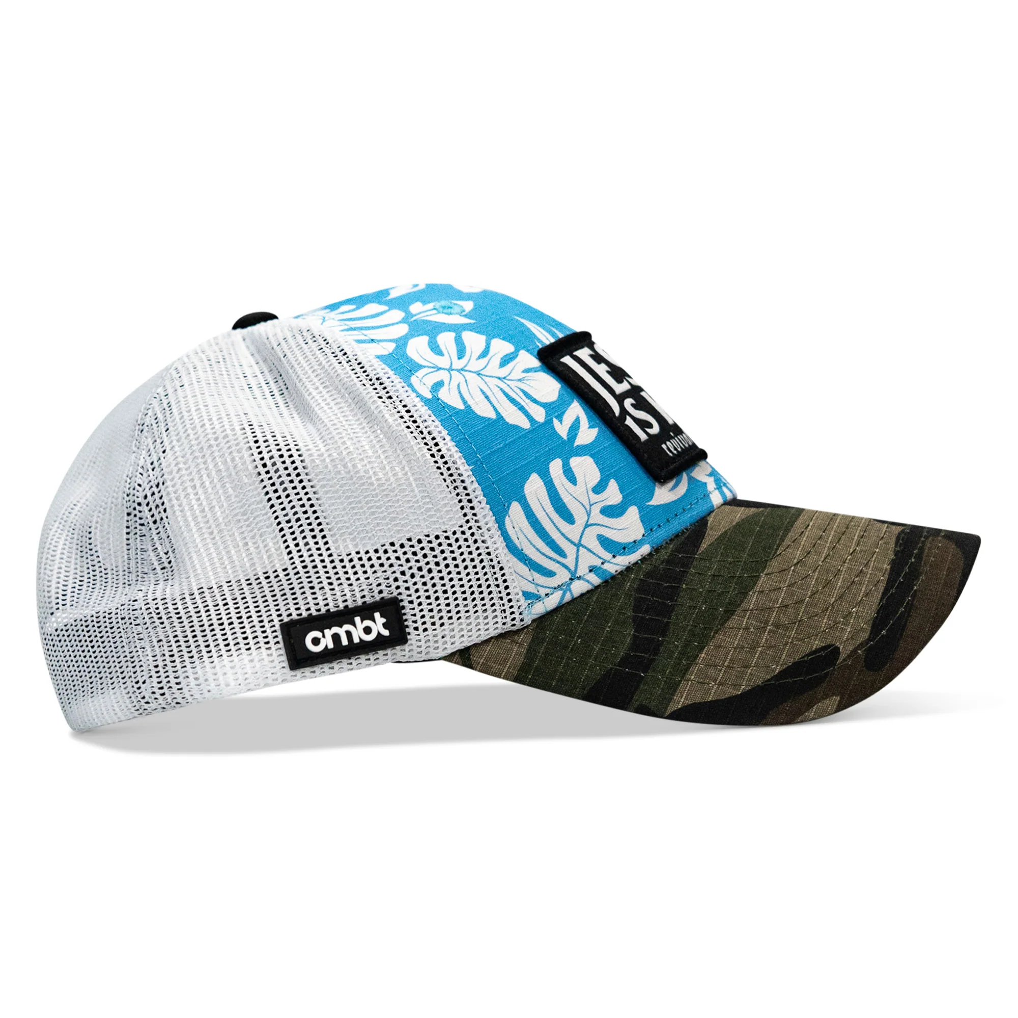 Jesus Is King Patch Original Ripstop Snapback Hat - Image 34