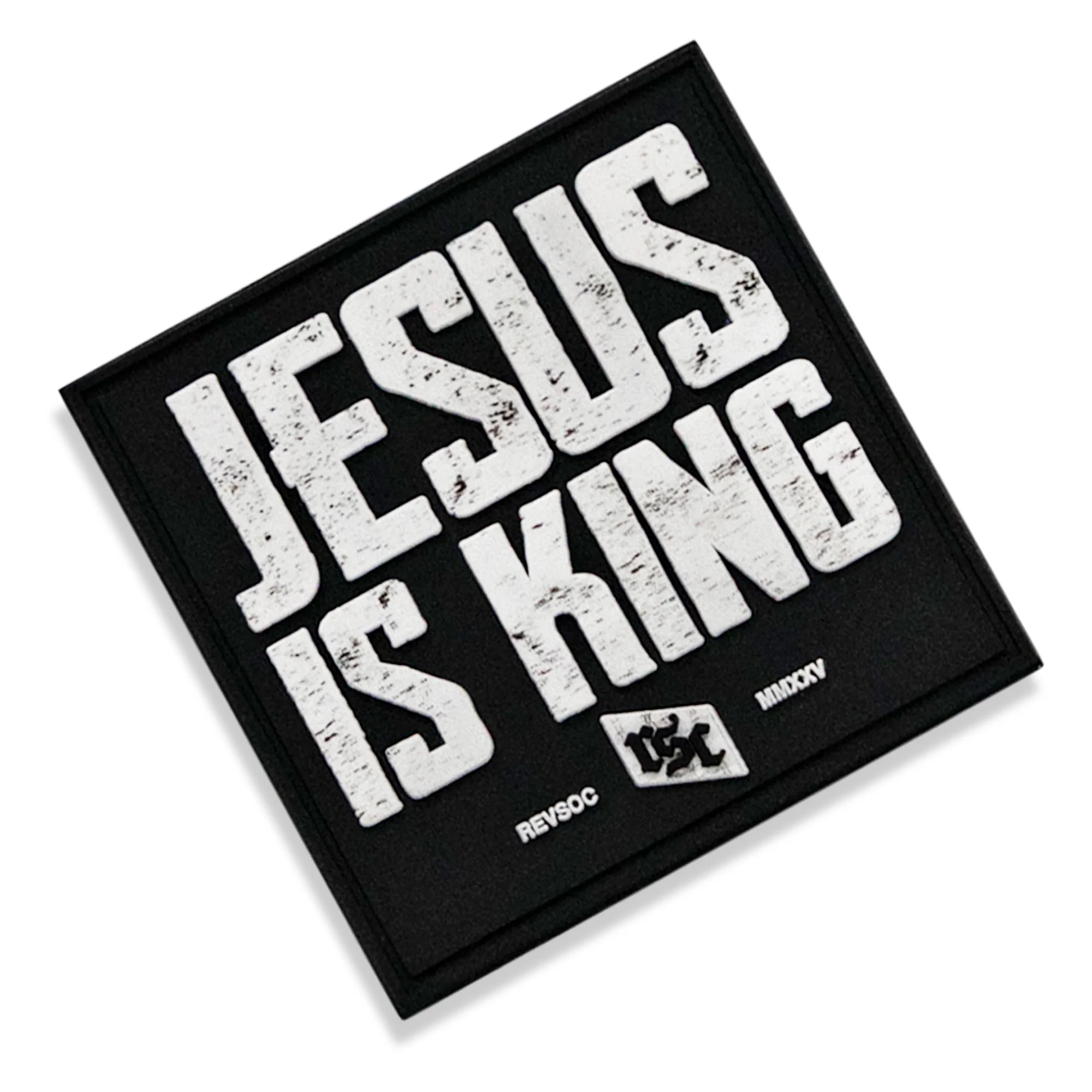 Jesus Is King PVC Patch - Image 5