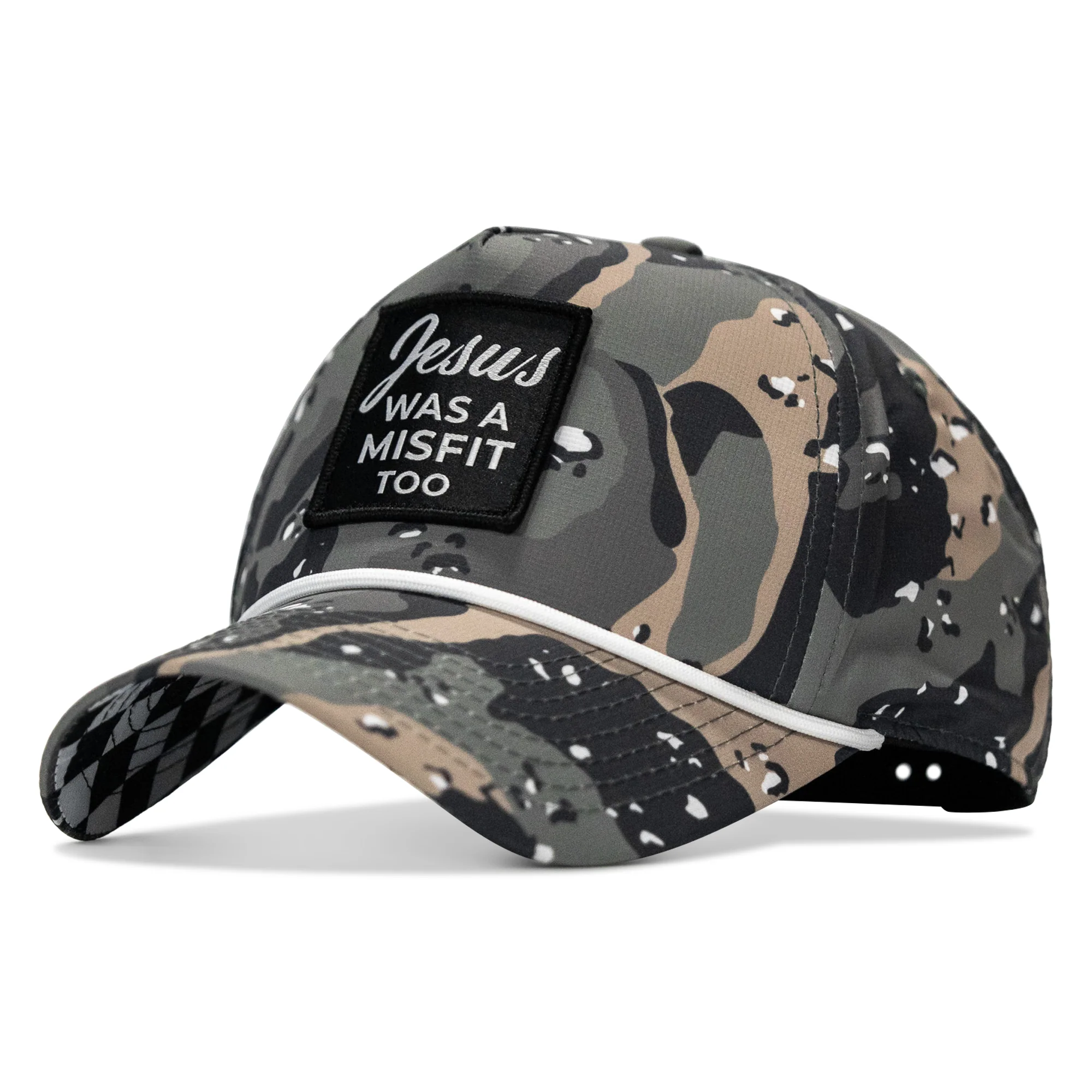 Jesus Was A Misfit Too Patch Weekender Snapback - Image 11