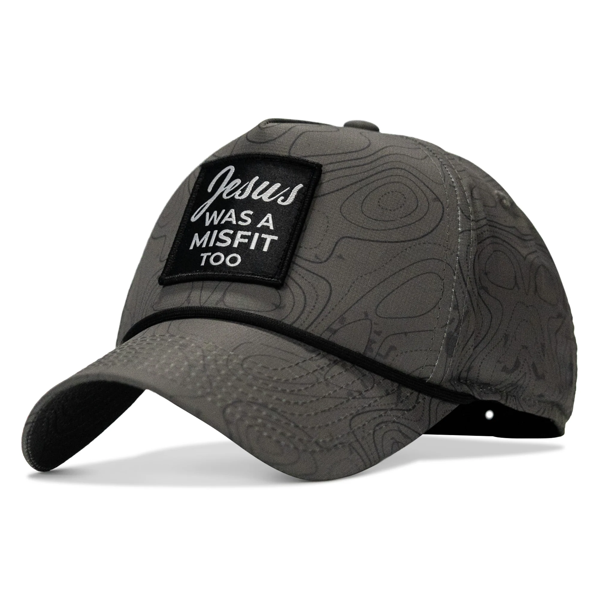Jesus Was A Misfit Too Patch Weekender Snapback - Image 22