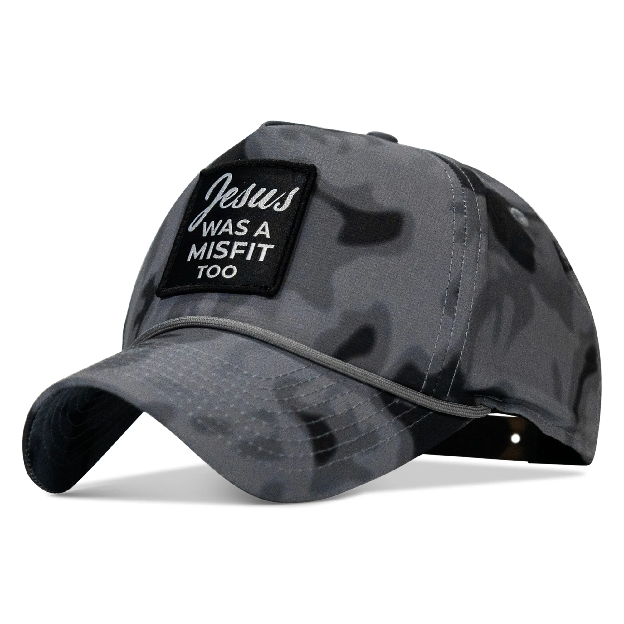 Jesus Was A Misfit Too Patch Weekender Snapback - Image 46