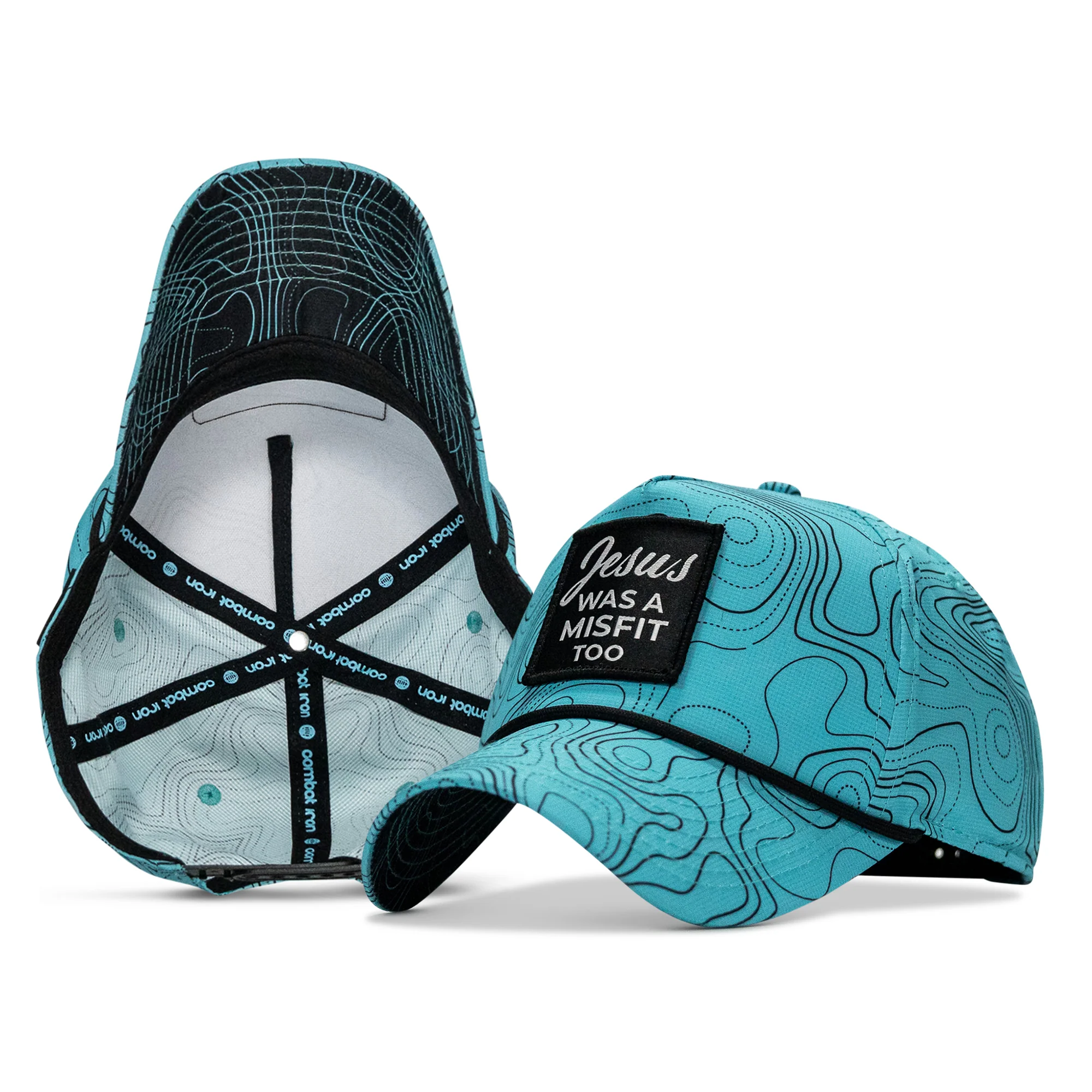 Jesus Was A Misfit Too Patch Weekender Snapback - Image 54