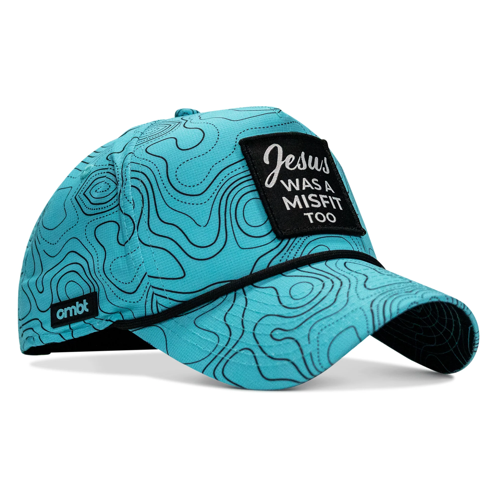 Jesus Was A Misfit Too Patch Weekender Snapback - Image 56