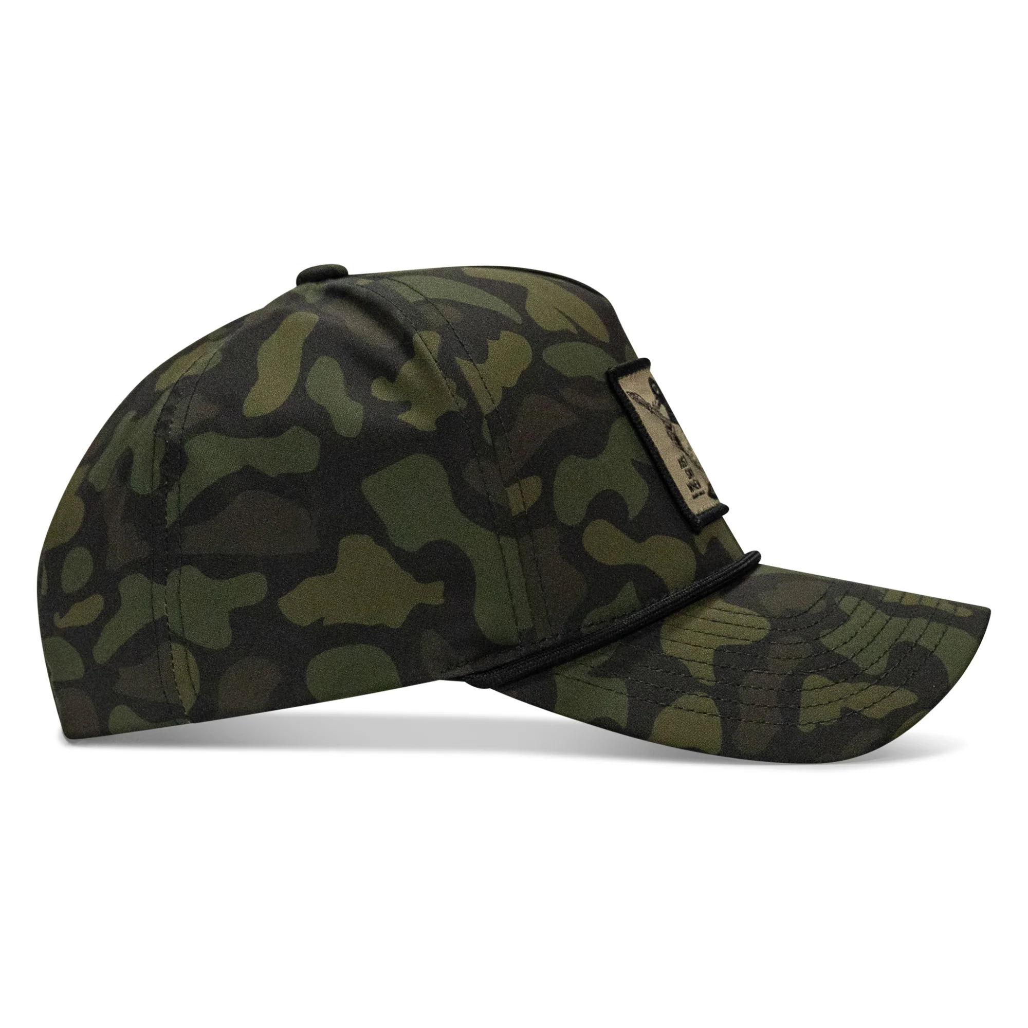 Just Say When 5 Pannel Rope Snapback Hat - Image 15