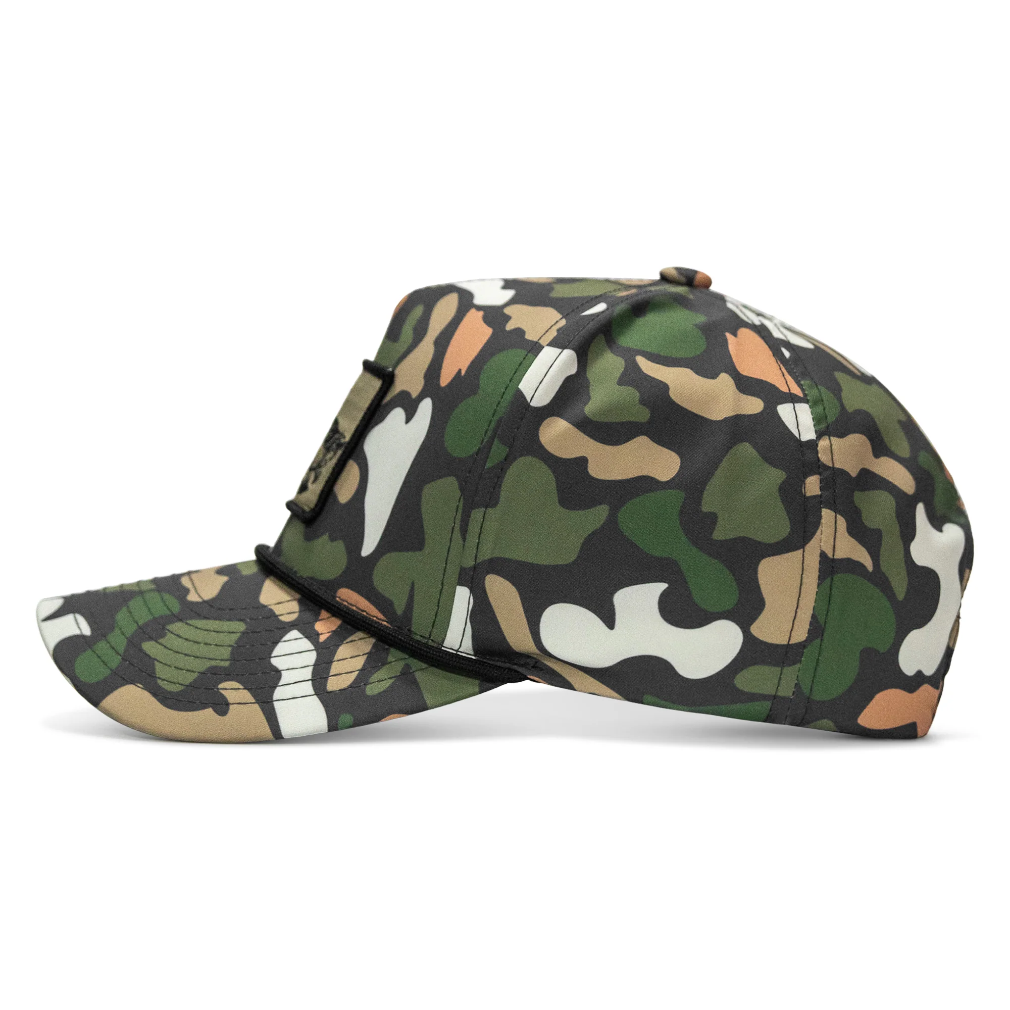 Just Say When 5 Pannel Rope Snapback Hat - Image 5