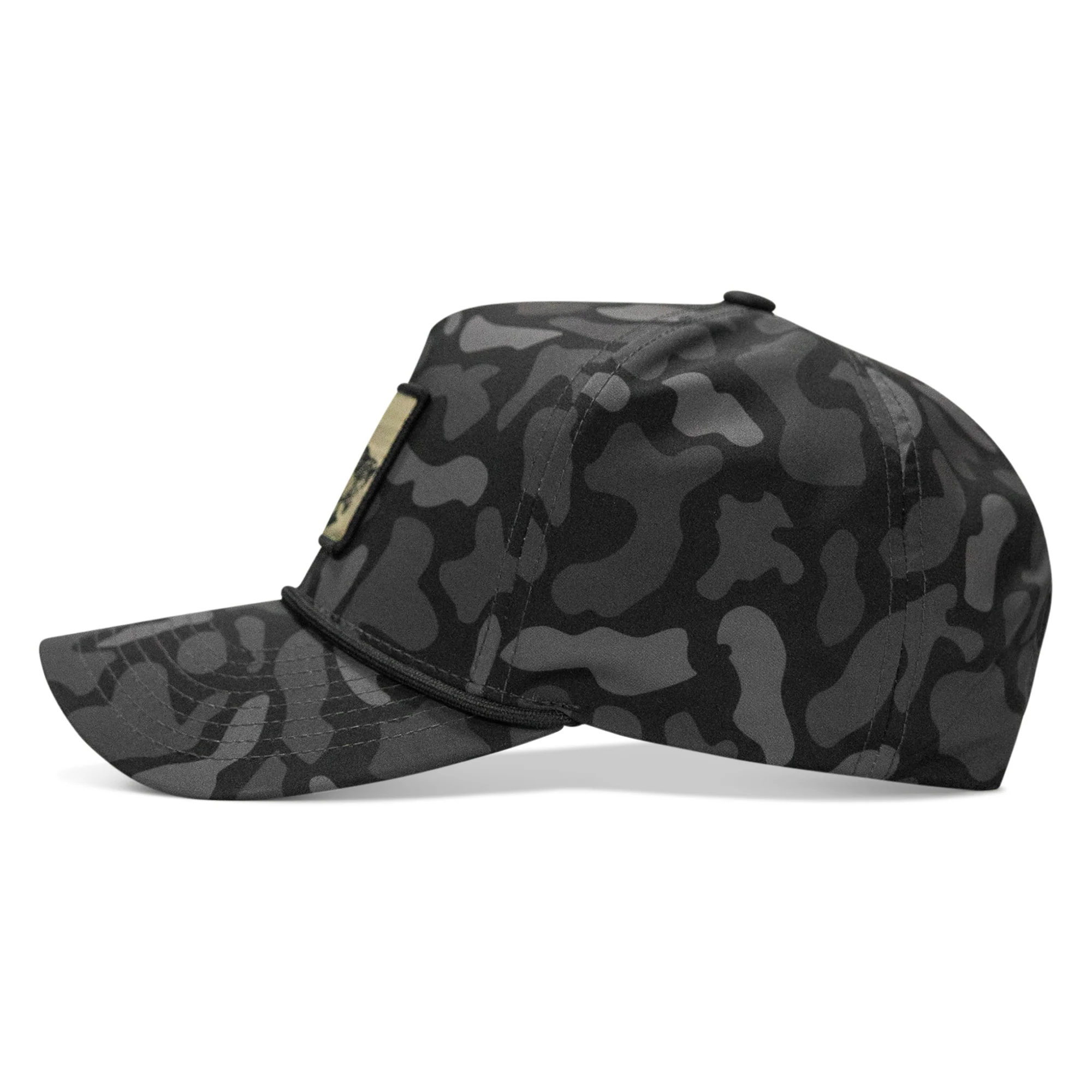 Just Say When 5 Pannel Rope Snapback Hat - Image 9