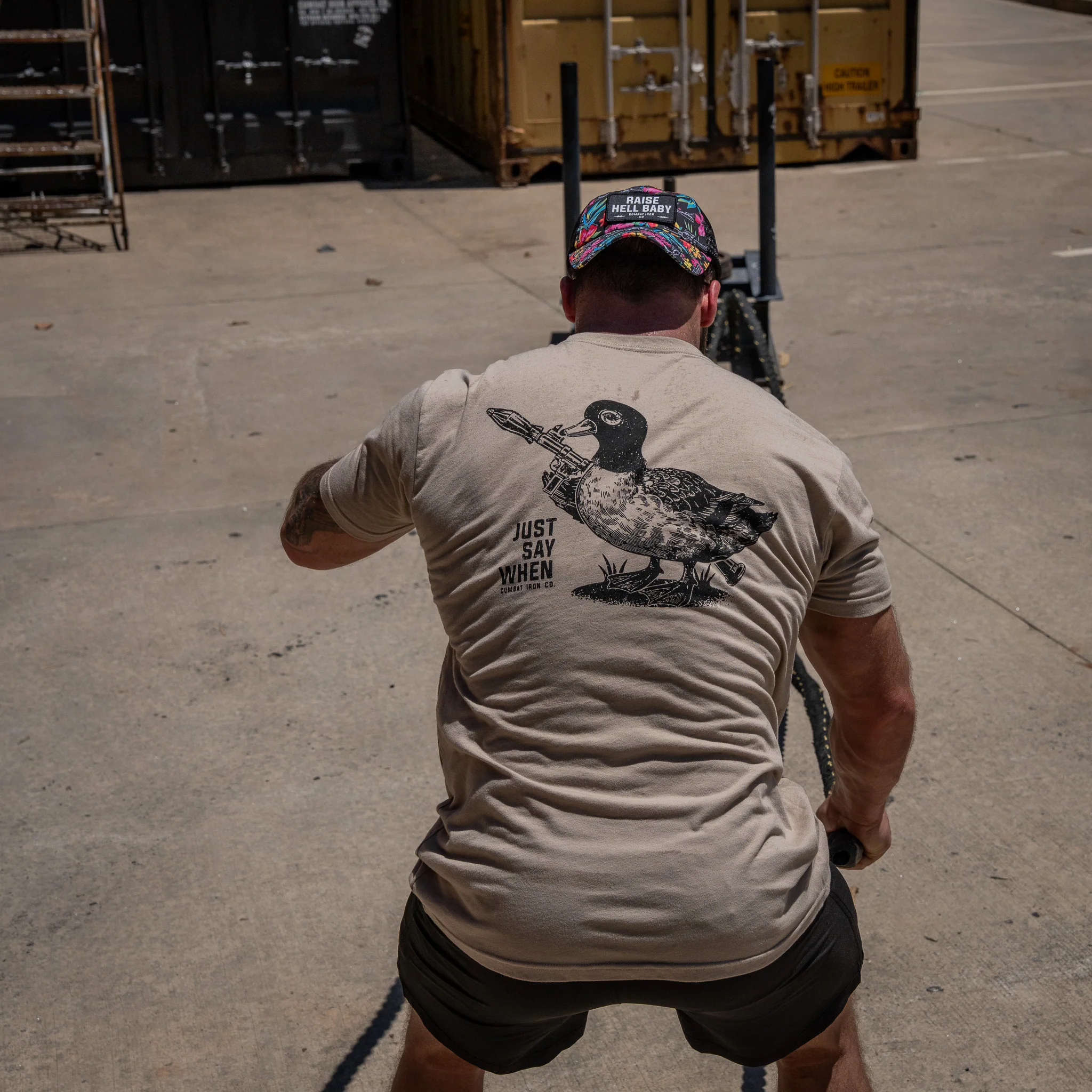 Just Say When Men's T-Shirt - Image 4