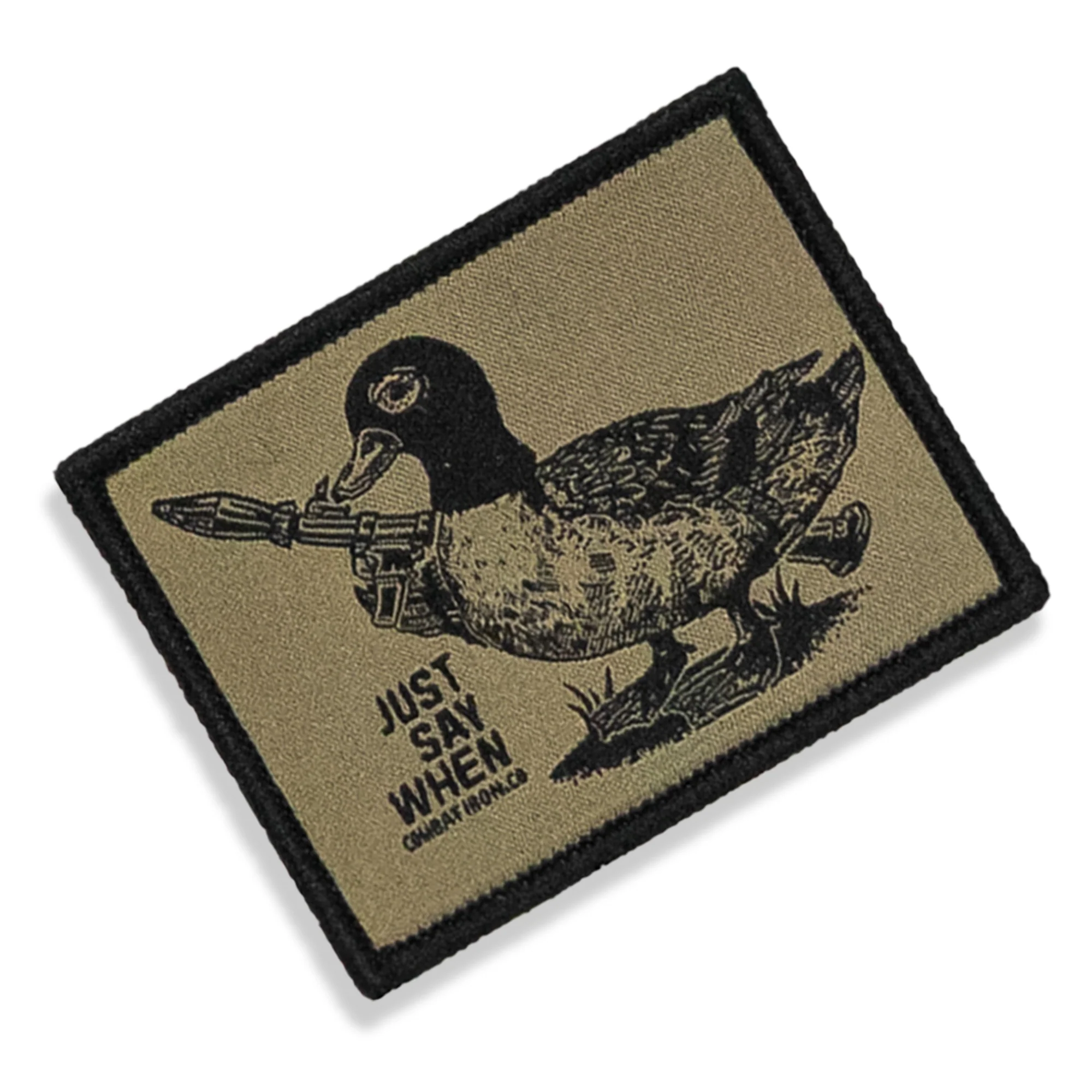 Just Say When Small Velcro Patch - Image 4