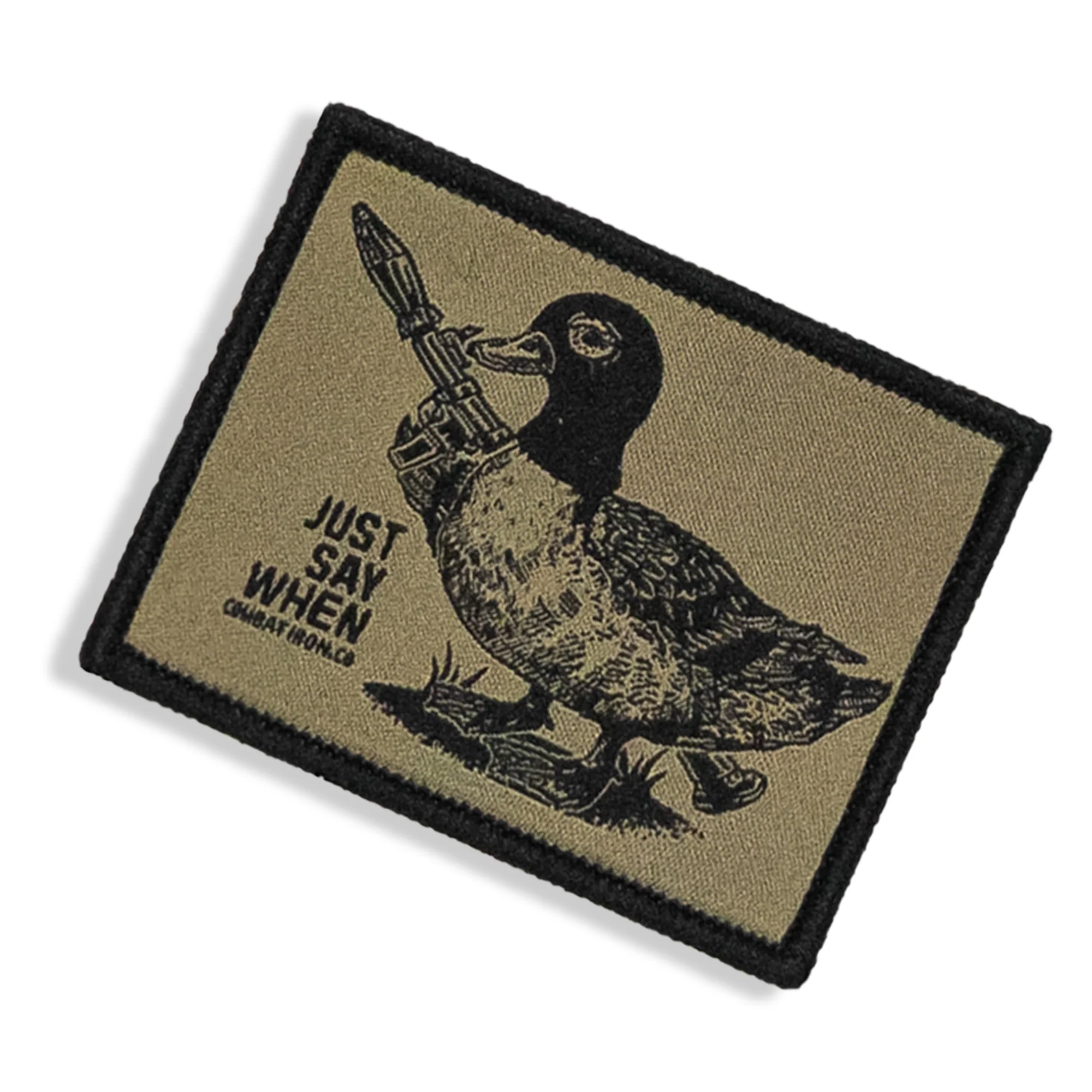 Just Say When Small Velcro Patch - Image 5