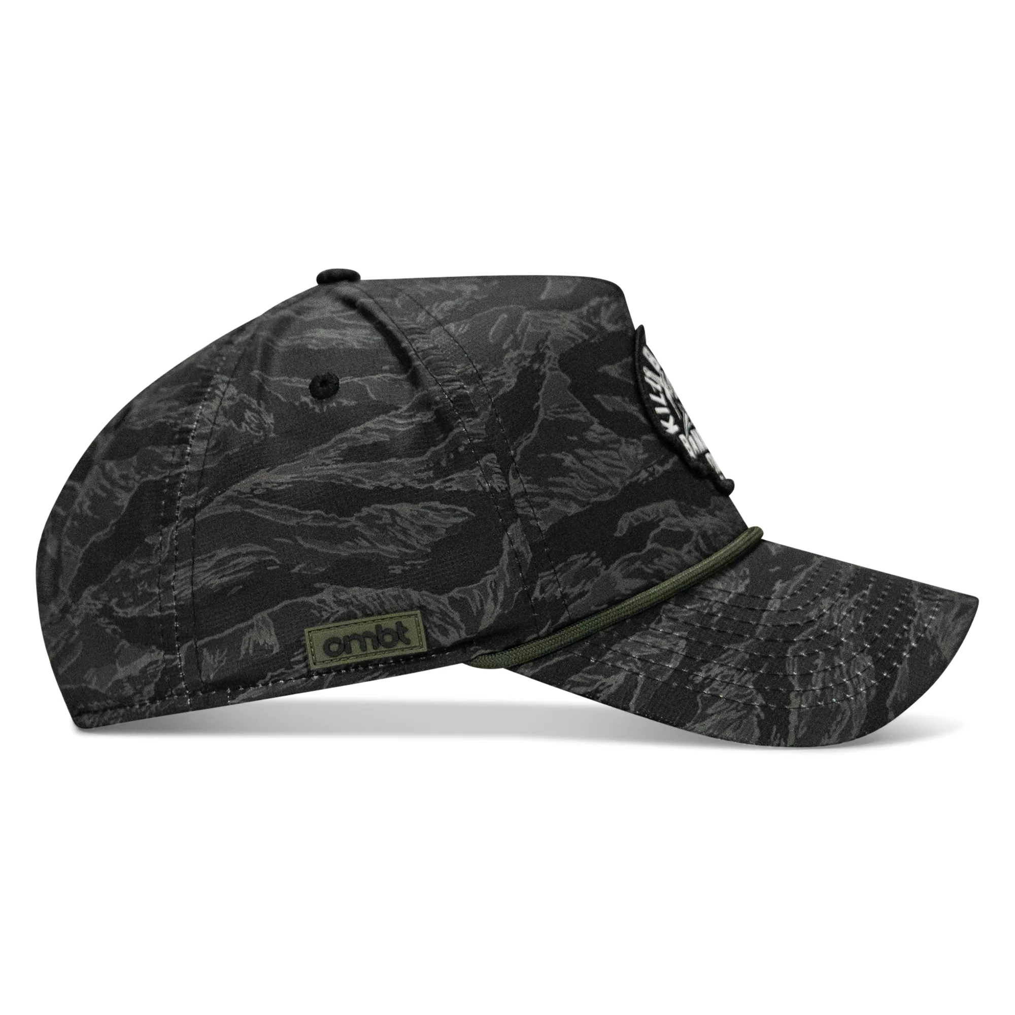 Kill Bad Vibes Skull Weekender Rope Snapback Hat - Image 5