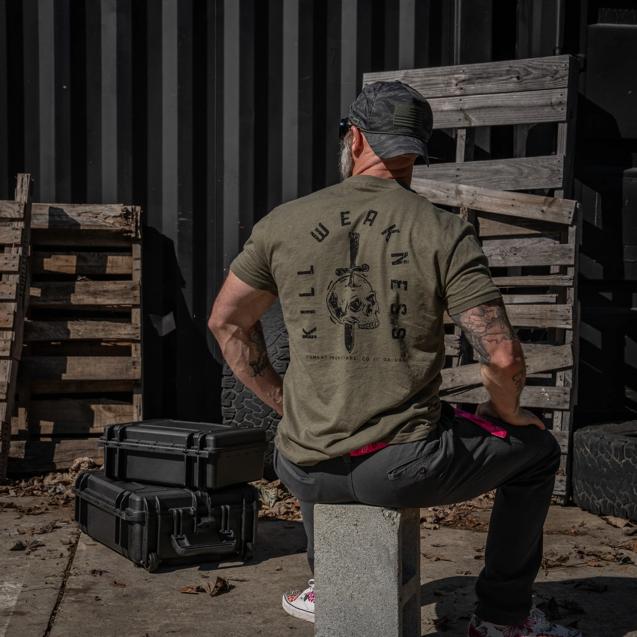 Kill Weakness Men's T-Shirt - Image 16