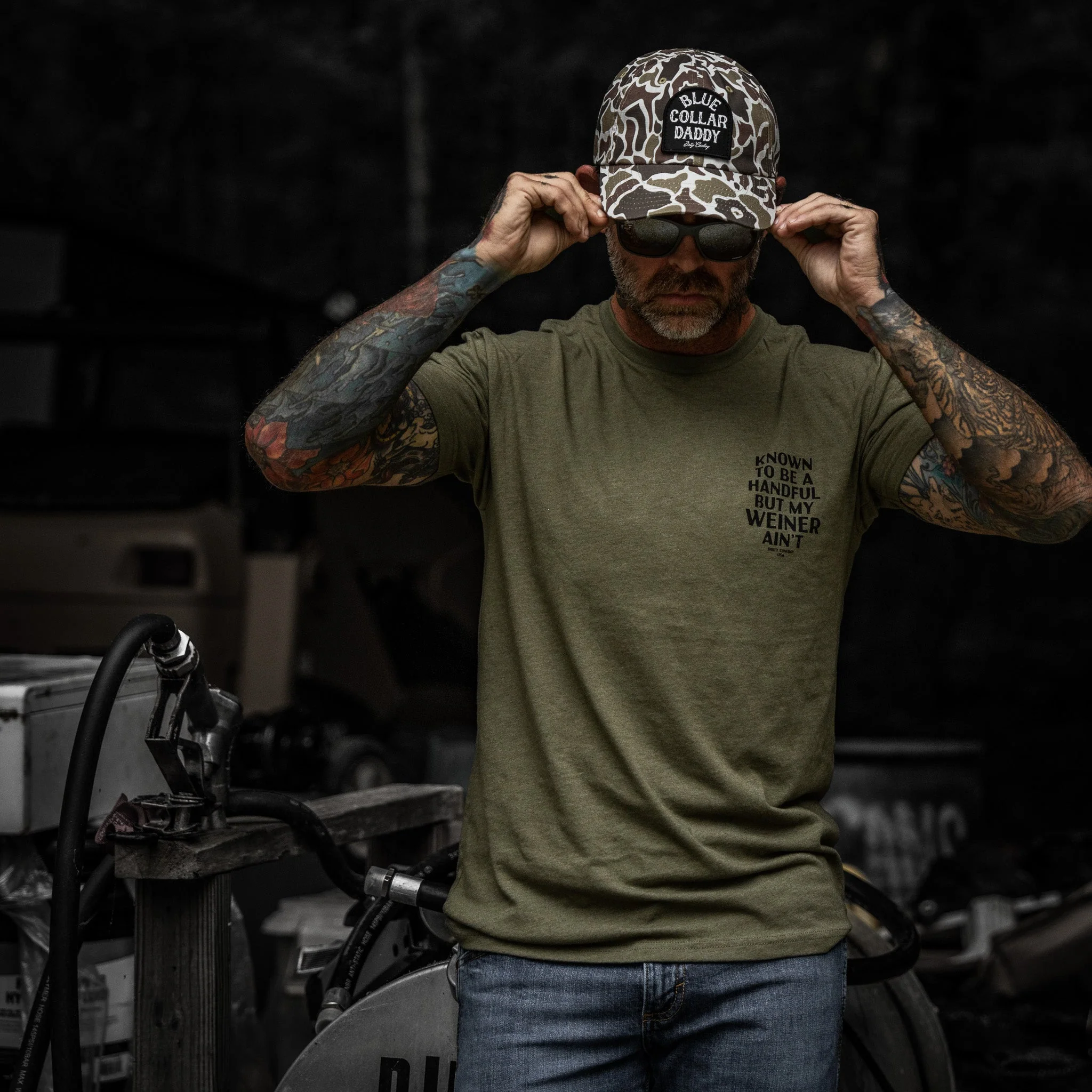 Known To Be A Handful. But My Weiner Ain't Men's T-Shirt - Image 6