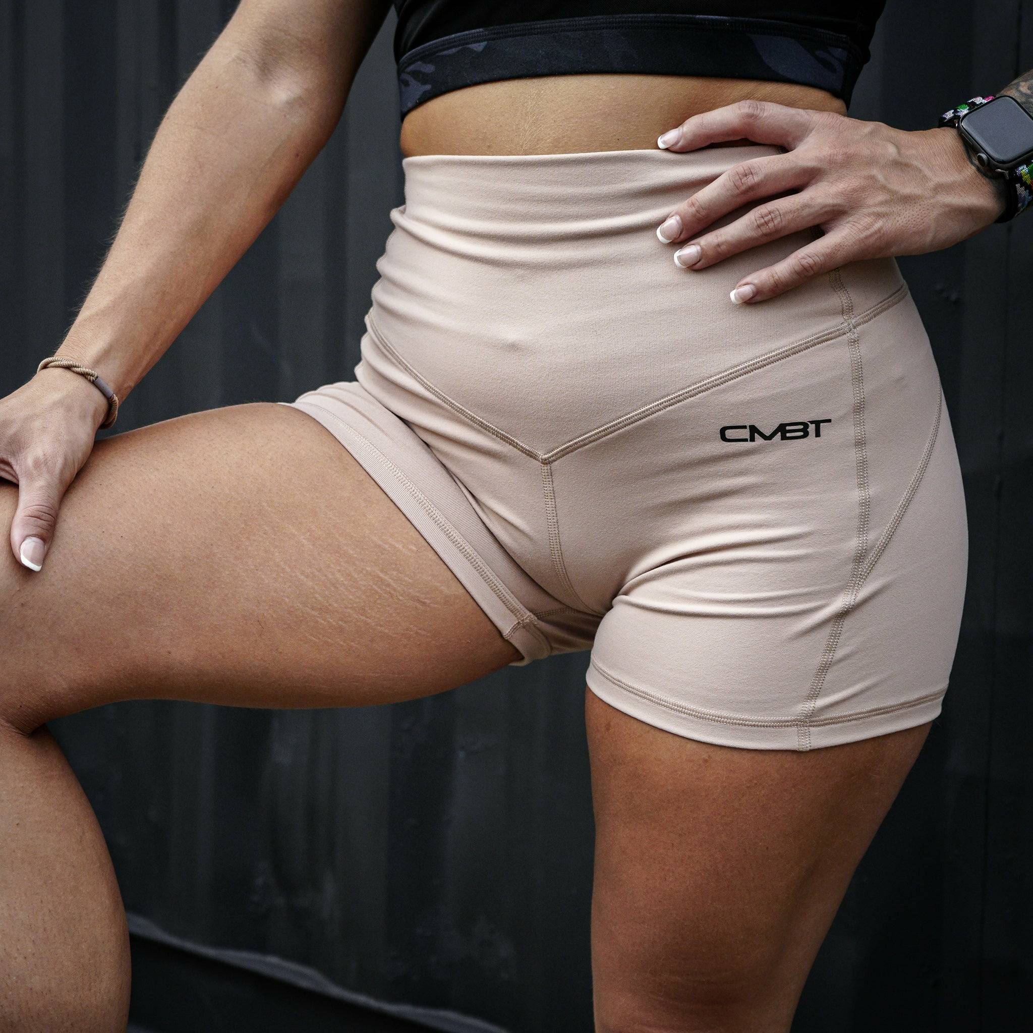 LADIES LUXE HIGH WAISTED SHORTS - Image 60