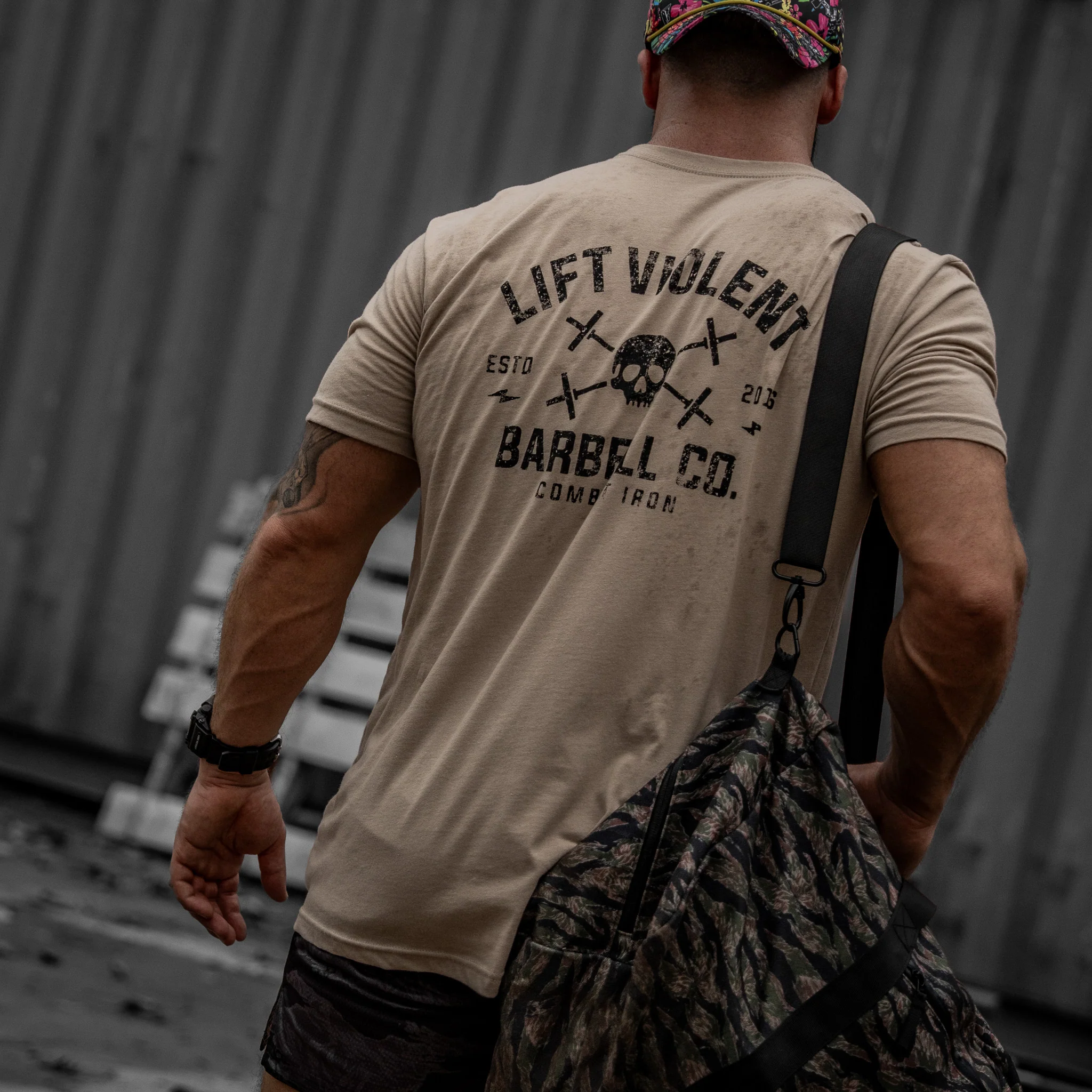 Lift Violent Barbell Co. Men's T-Shirt - Image 12
