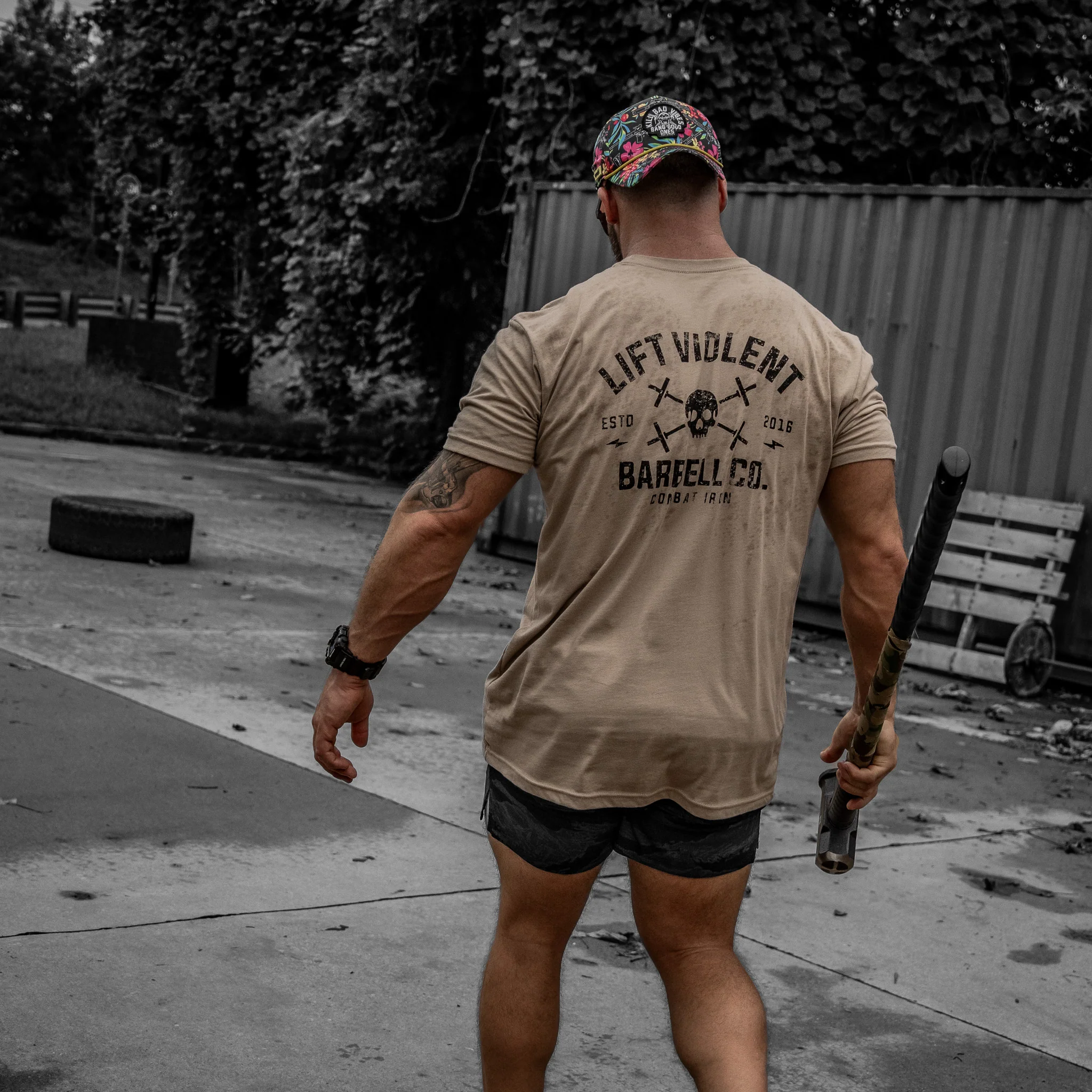 Lift Violent Barbell Co. Men's T-Shirt - Image 13