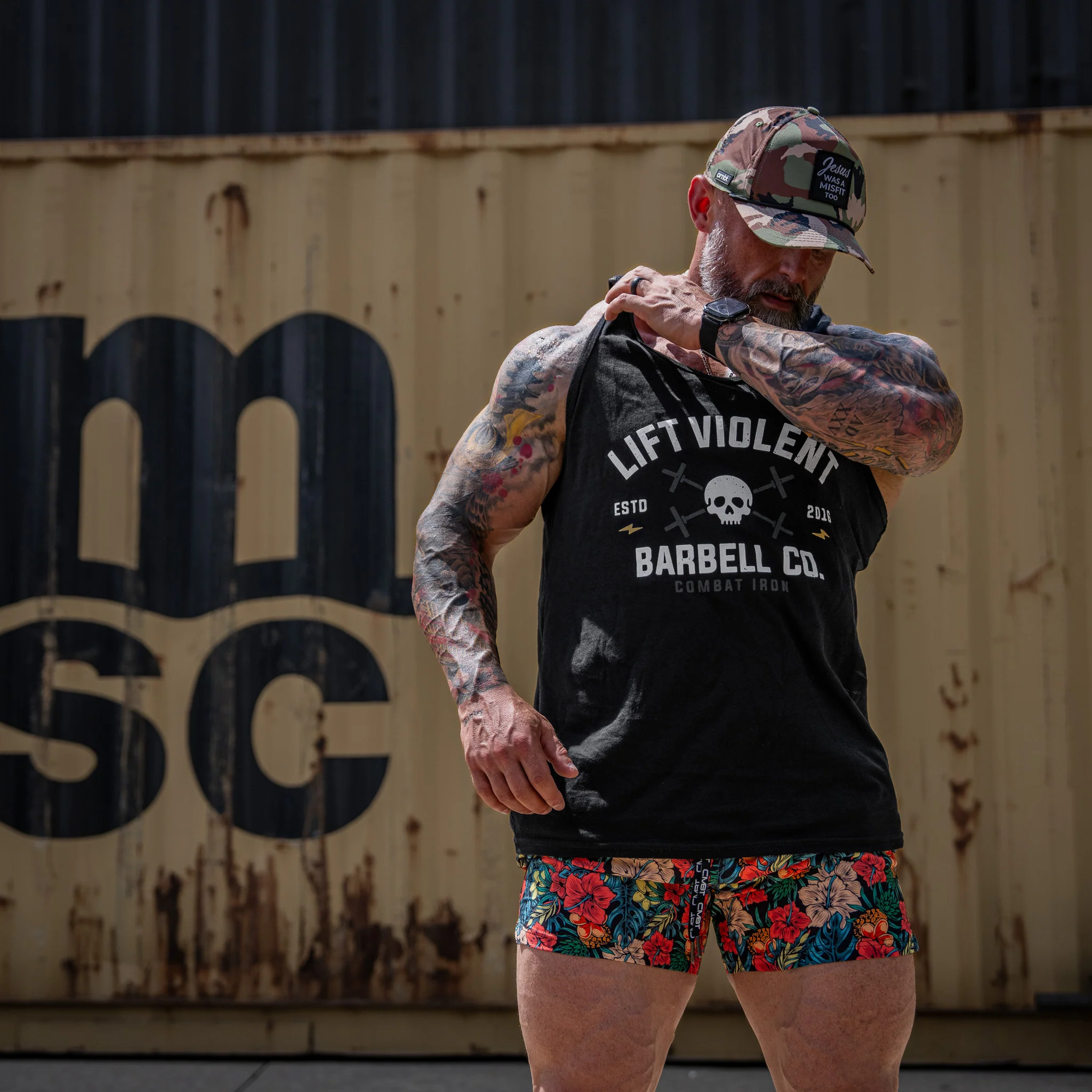 Lift Violent Barbell Co. Men's Tank - Image 5