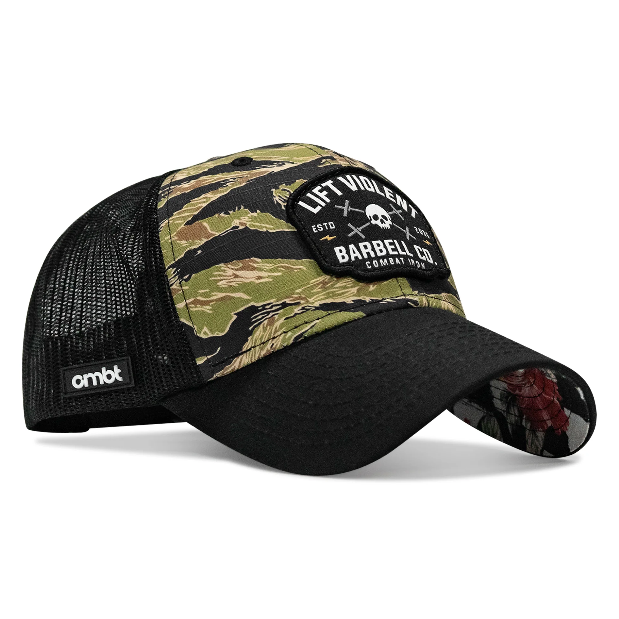 Lift Violent Barbell Co Patch Original Ripstop Snapback Hat - Image 26