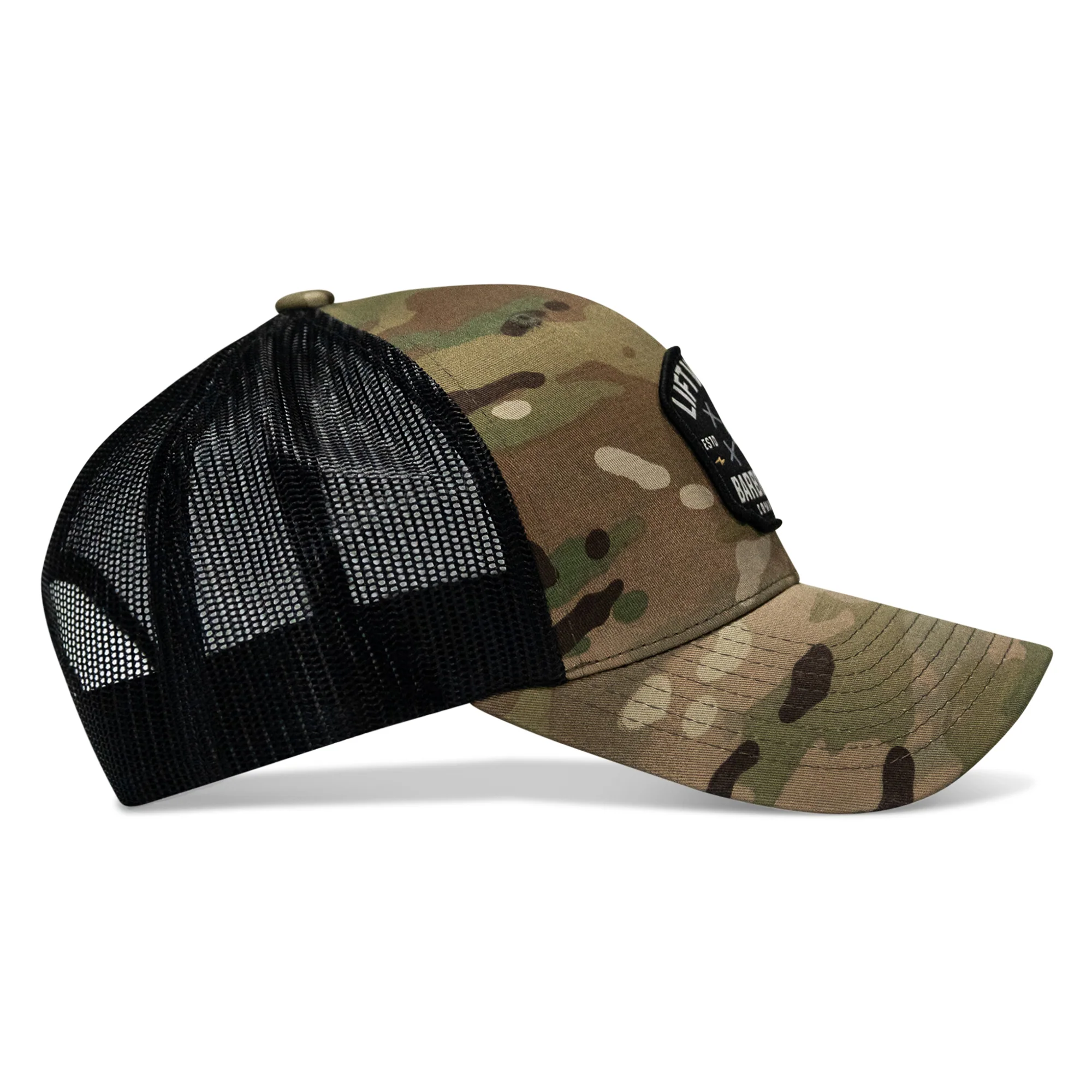 Lift Violent Barbell Co Patch Snapback Hat - Image 15