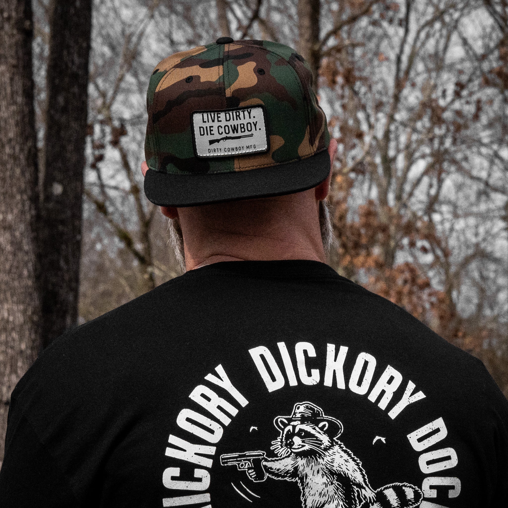 Live Dirty. Die Cowboy. Flatbill SnapBack - Image 18