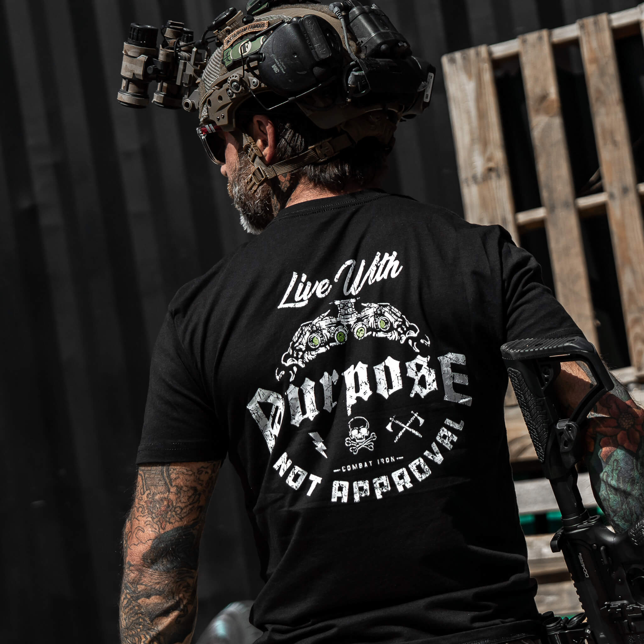Live With Purpose. Not Approval Men's T-Shirt - Image 5