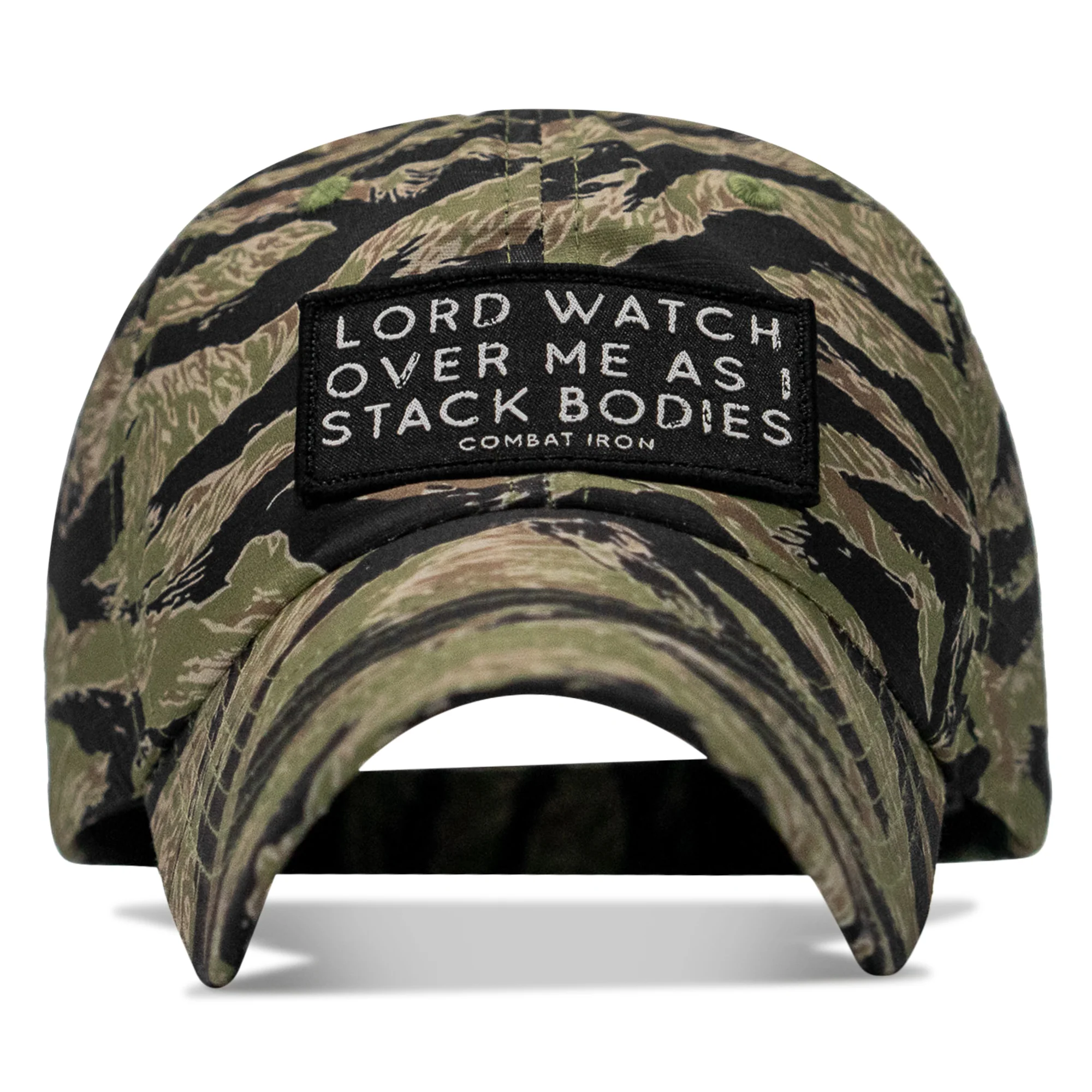 Lord Watch Over Me As I Stack Bodies Patch Tactical Ripstop Mesh Snapback Hat - Image 55