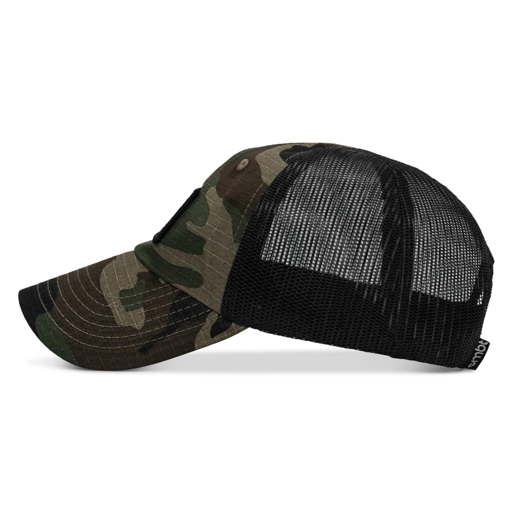 Lord Watch Over Me As I Stack Bodies Patch Tactical Ripstop Mesh Snapback Hat - Image 7
