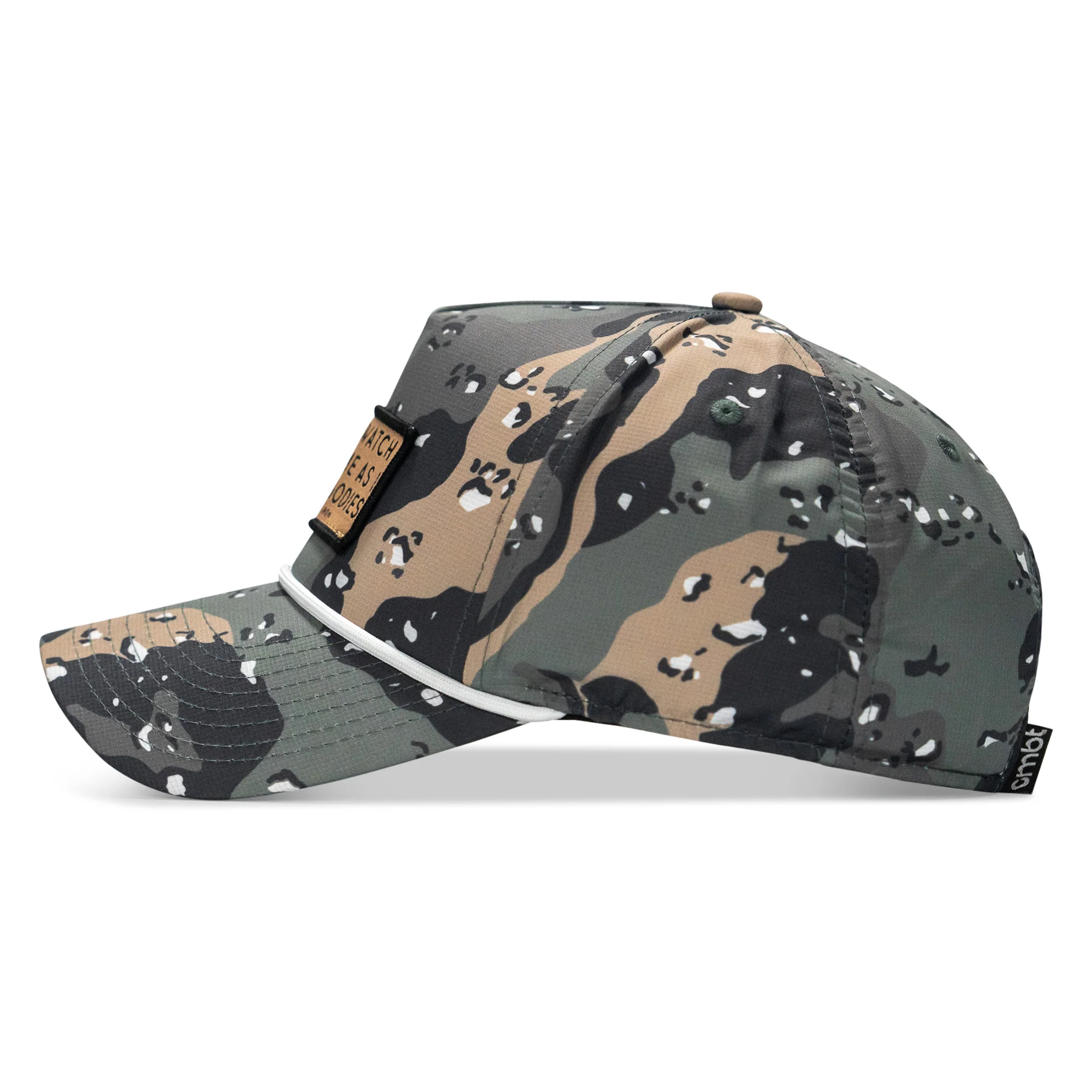 Lord Watch Over Me As I Stack Bodies (Tan) Patch Waterproof Weekender Snapback - Image 10