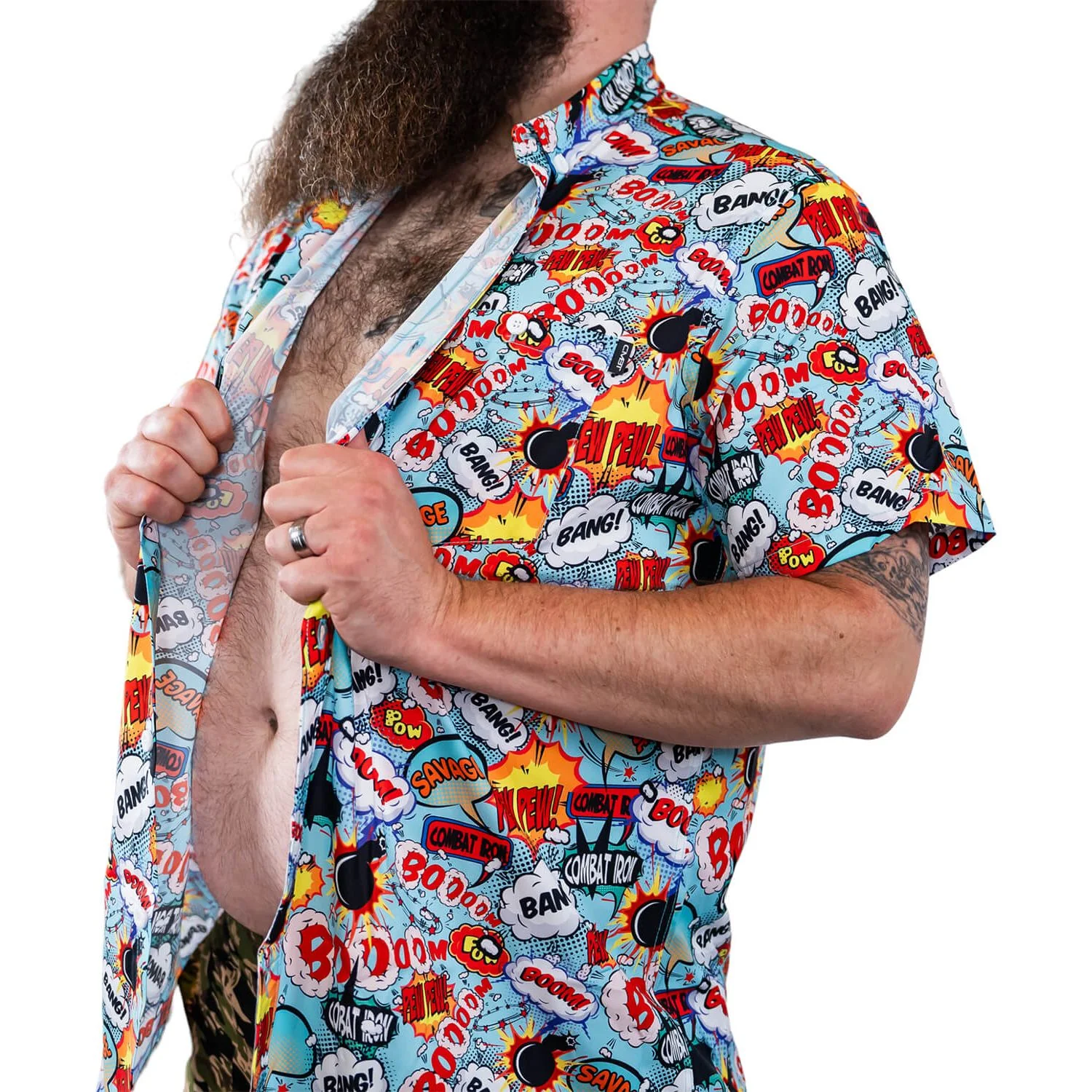 Men Original Button Up Tee - Image 16