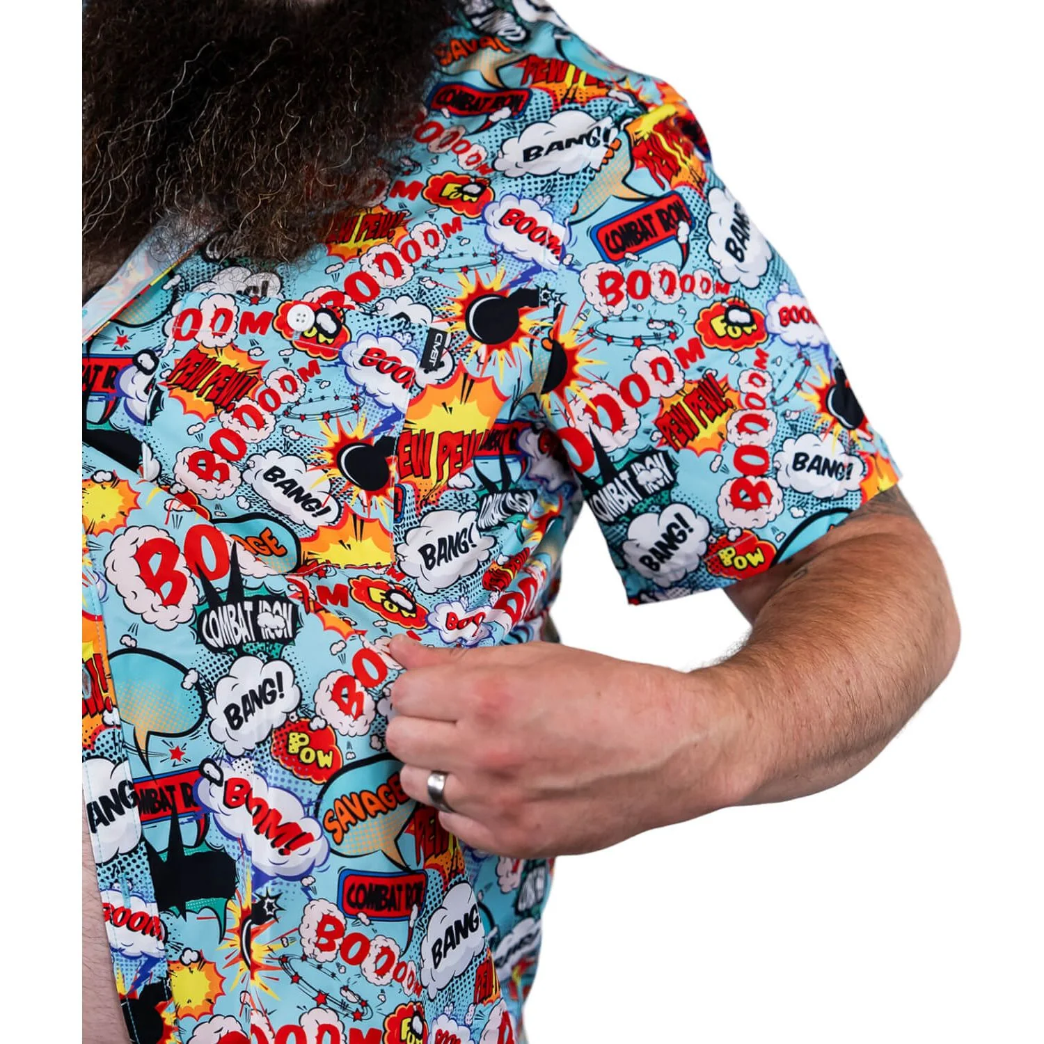 Men Original Button Up Tee - Image 17