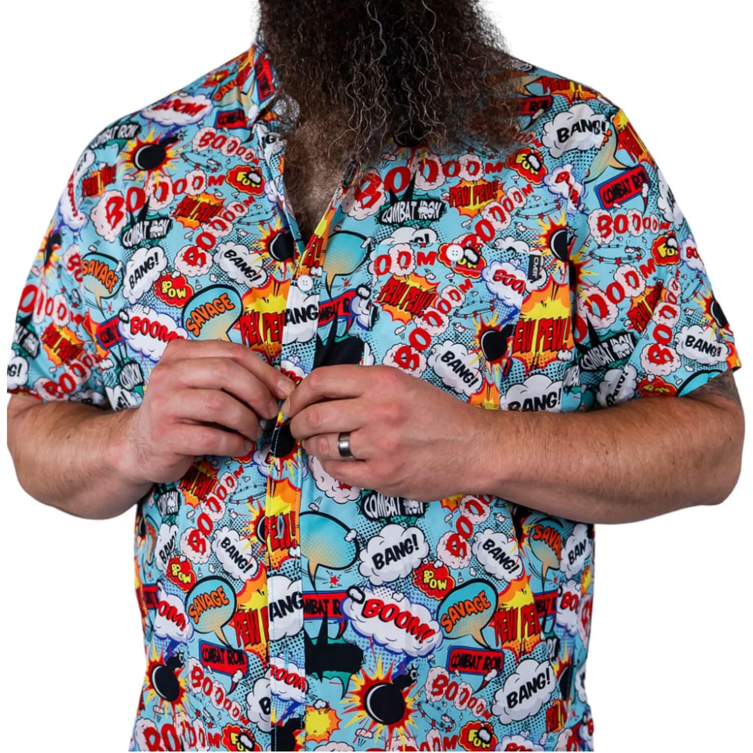 Men Original Button Up Tee - Image 18