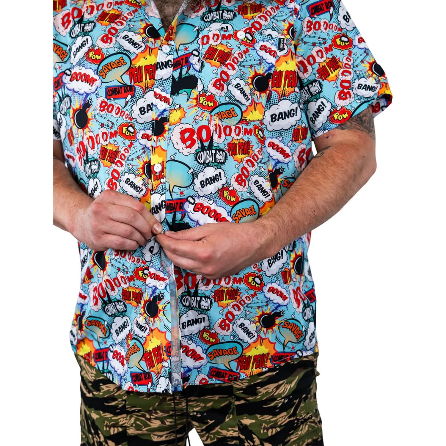 Men Original Button Up Tee - Image 19